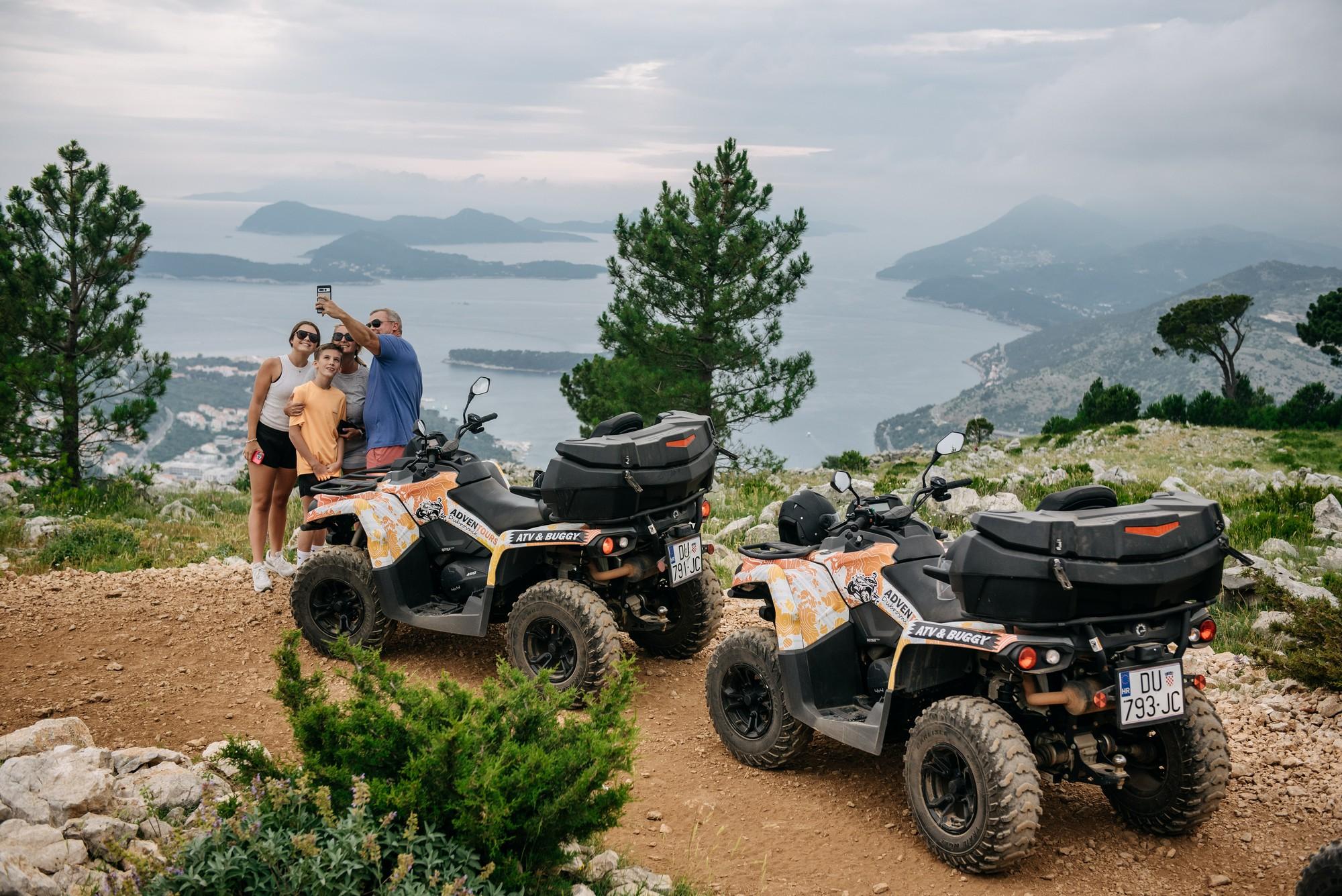 Dubrovnik ATV Safari with Coastal Panoramas