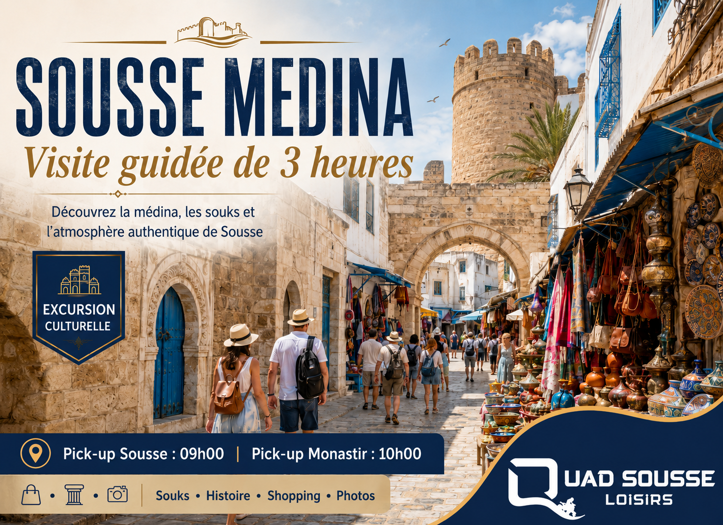 Sousse Medina & Souk Walking Tour