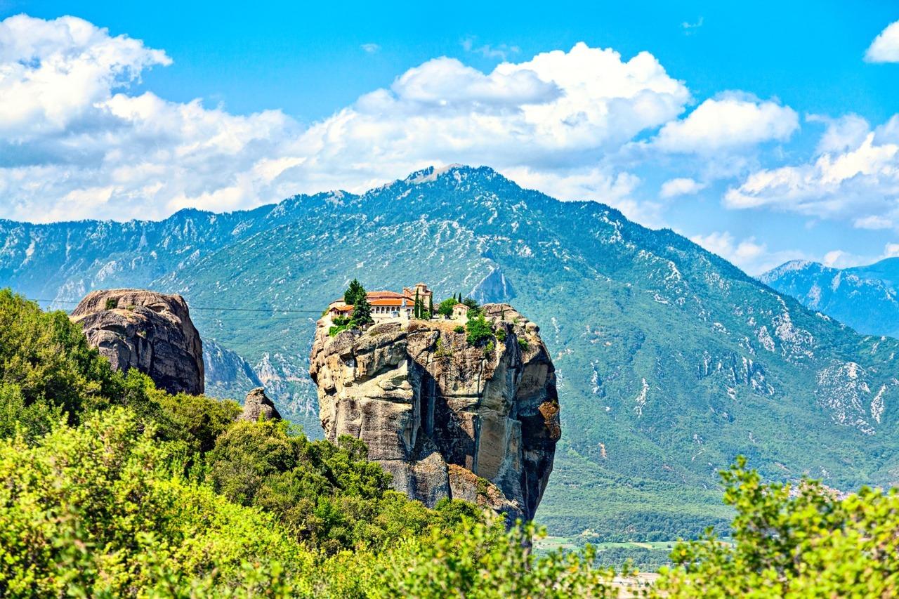 Athens to Meteora: Full-Day Trip with Monastery Visits, Caves & Coastal Stops