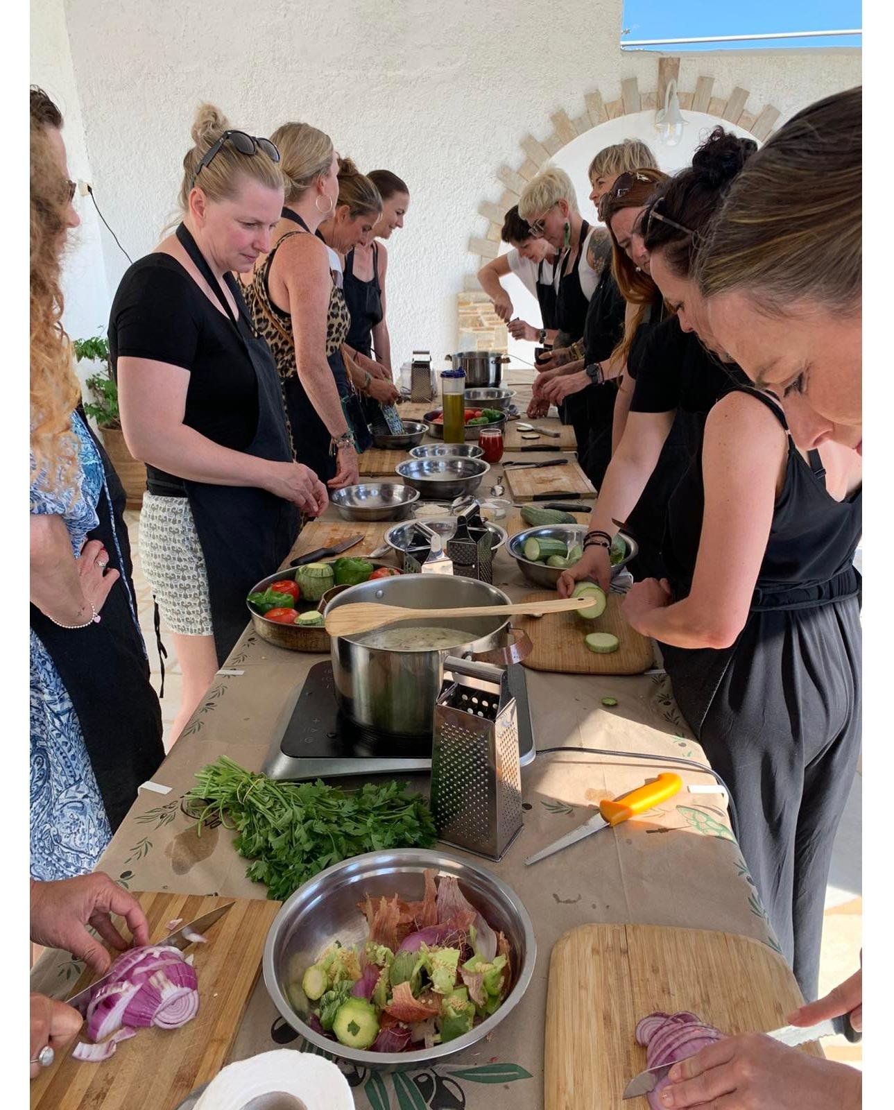 Traditional Naxos Cooking Class with Gregory's Family