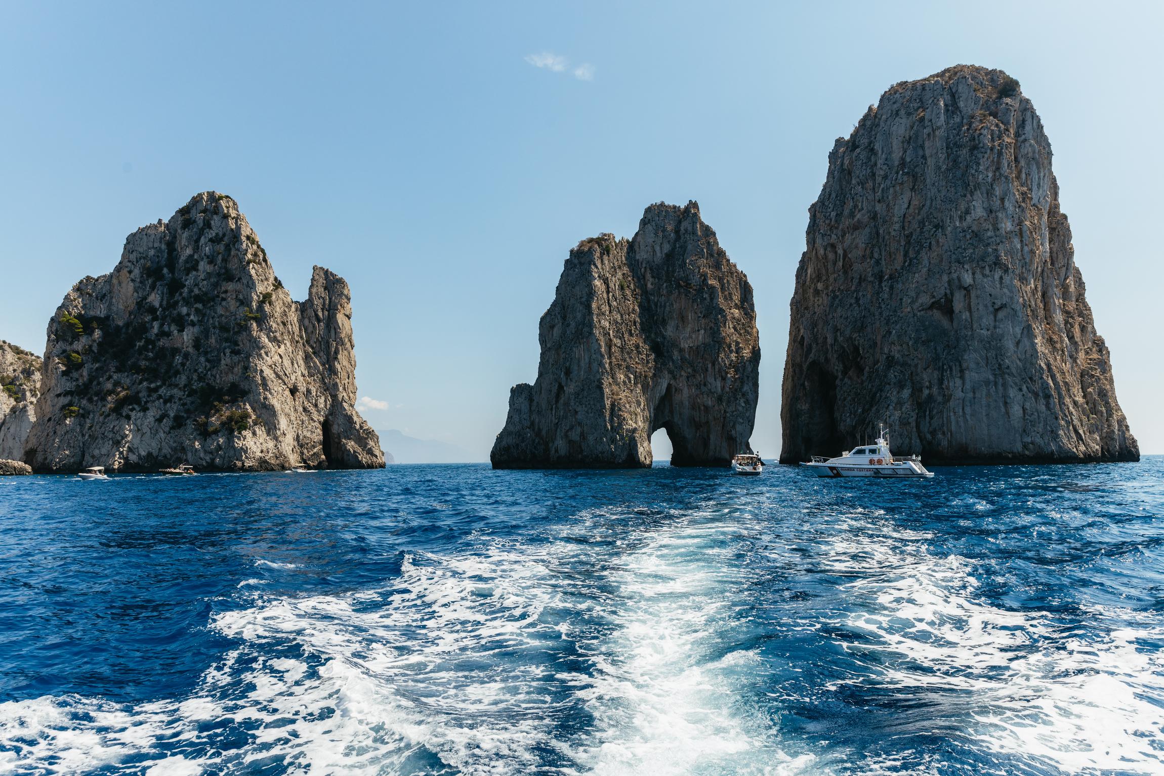 Capri Boat Day Trip from Naples with Lunch & Drinks