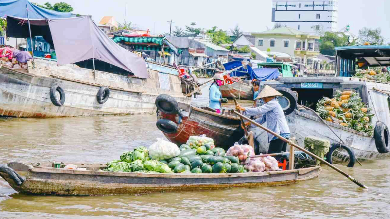 Mekong Delta Day Trip: Cai Rang Floating Market & Cồn Sơn Islet
