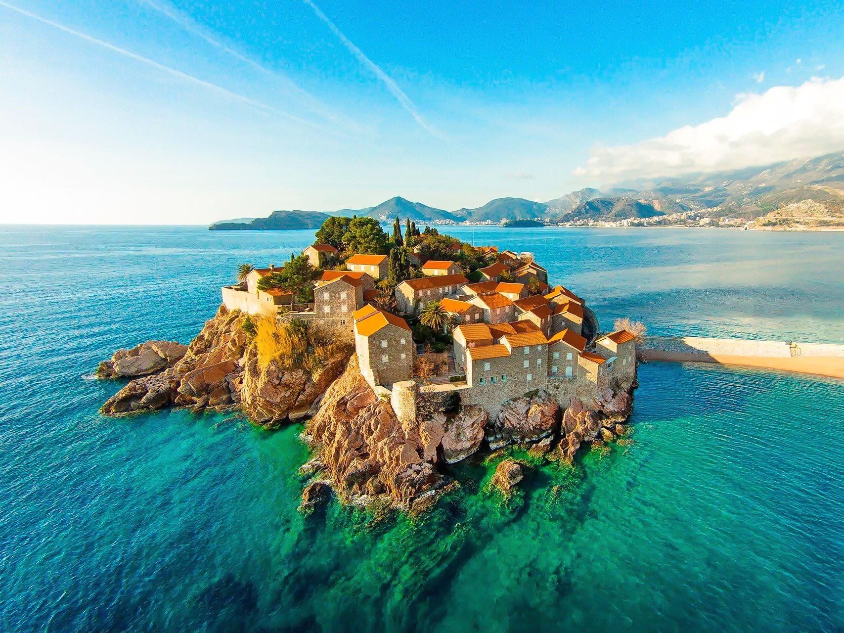 Montenegro Day Trip: Budva Old Town & Sveti Stefan