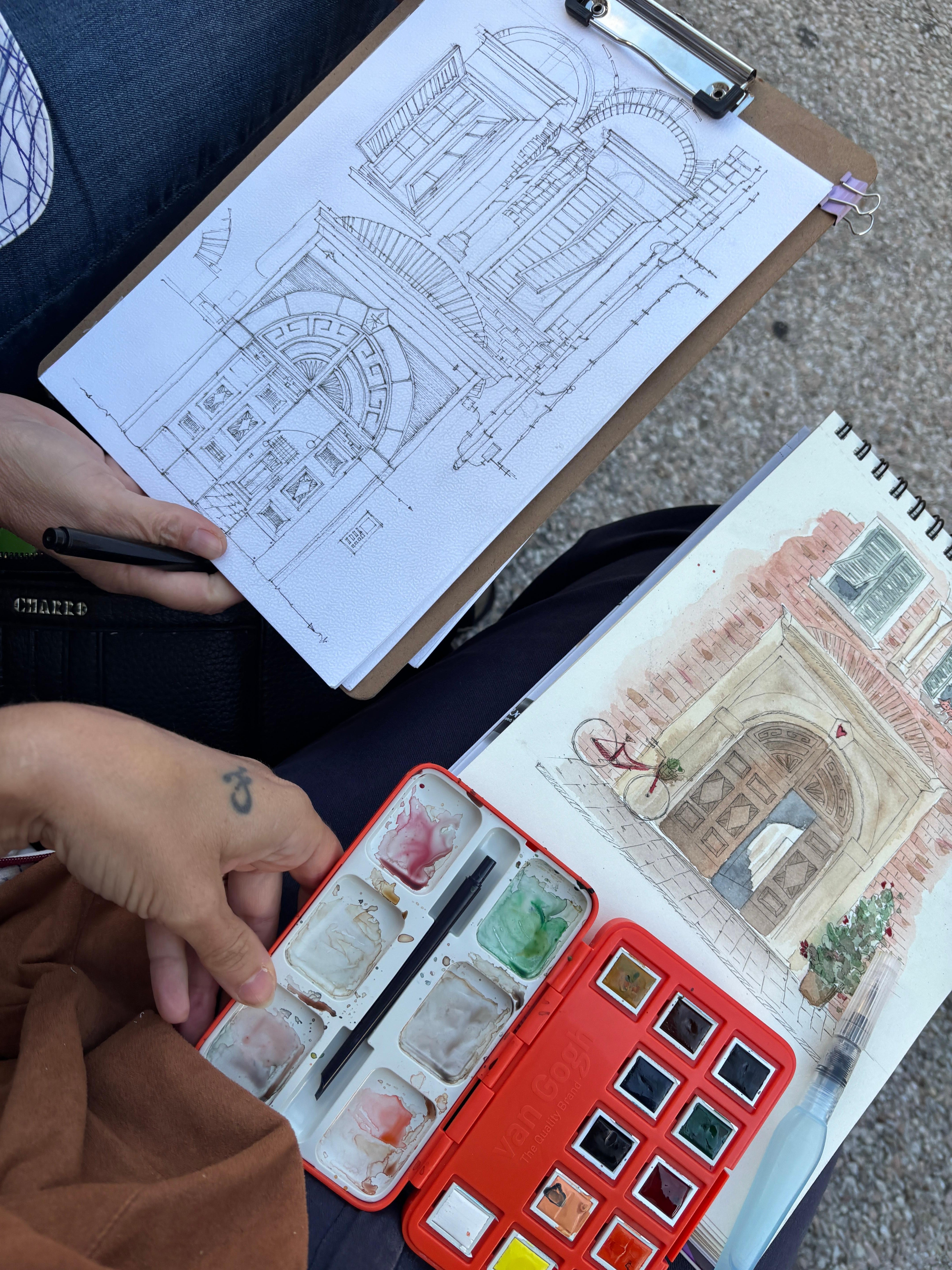 Urban Sketching Workshop in Historic Lucca