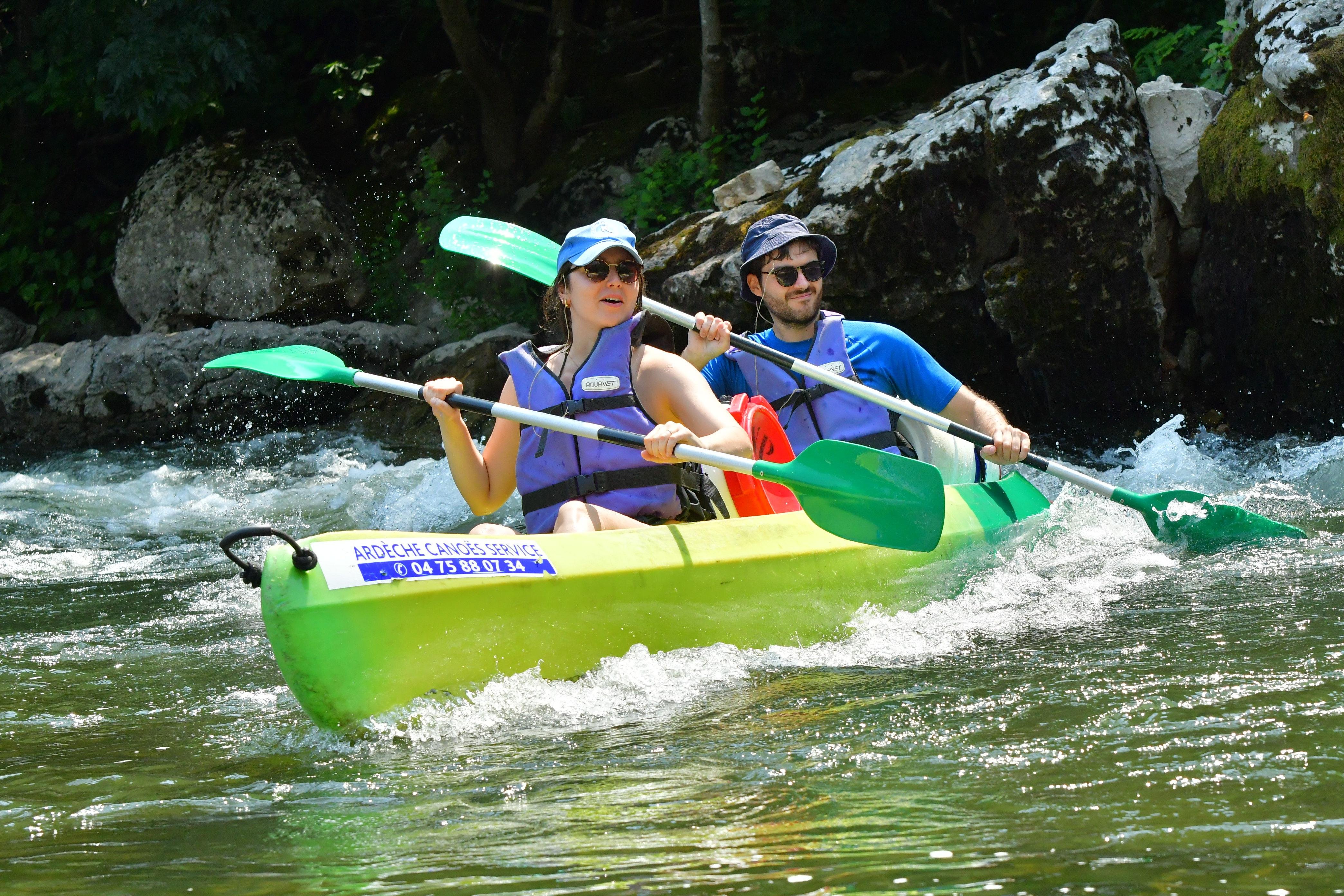 Ardèche River Canoe Adventure - 7km Discovery Route