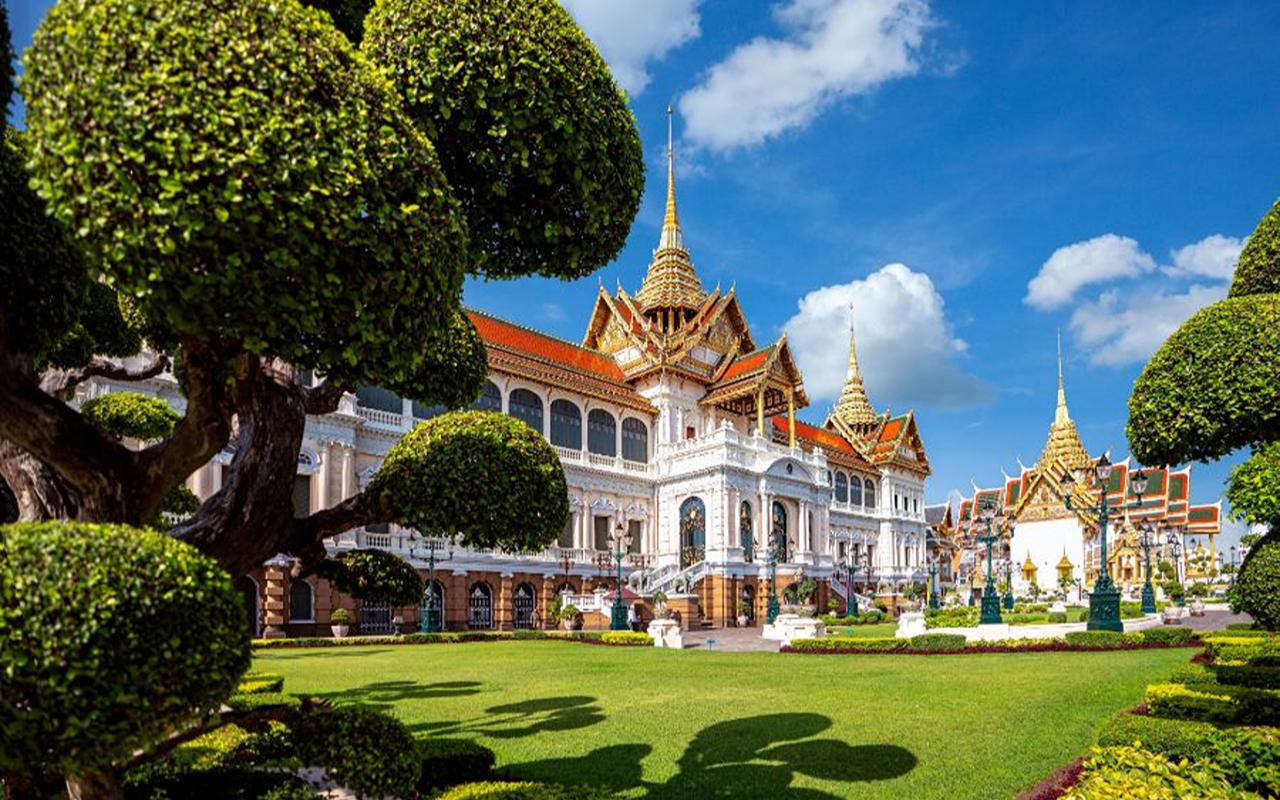 Bangkok Shore Excursion: Grand Palace, Wat Pho & Canal Cruise from Laem Chabang