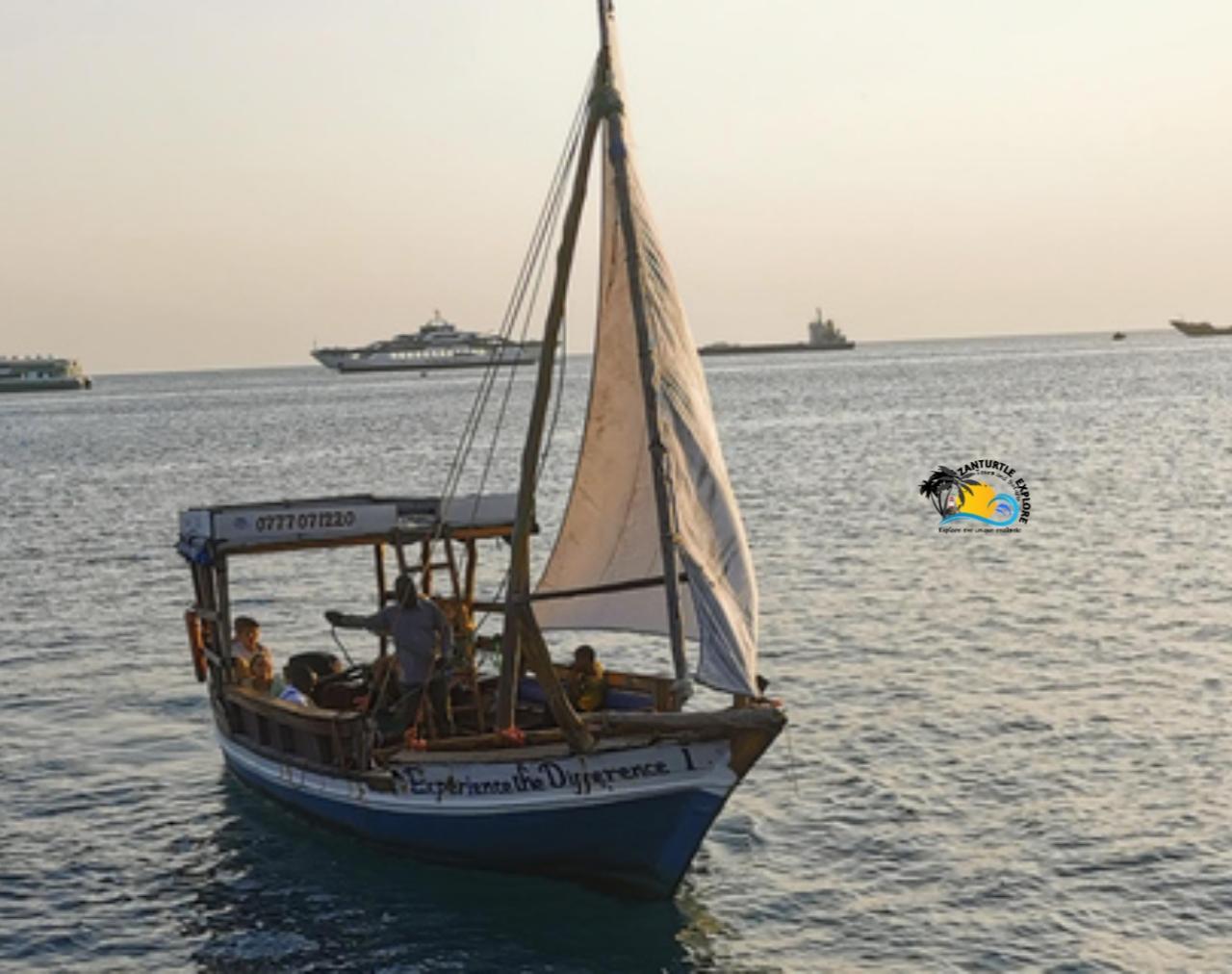 Zanzibar Sunset Dhow Cruise with Live Music from Stone Town