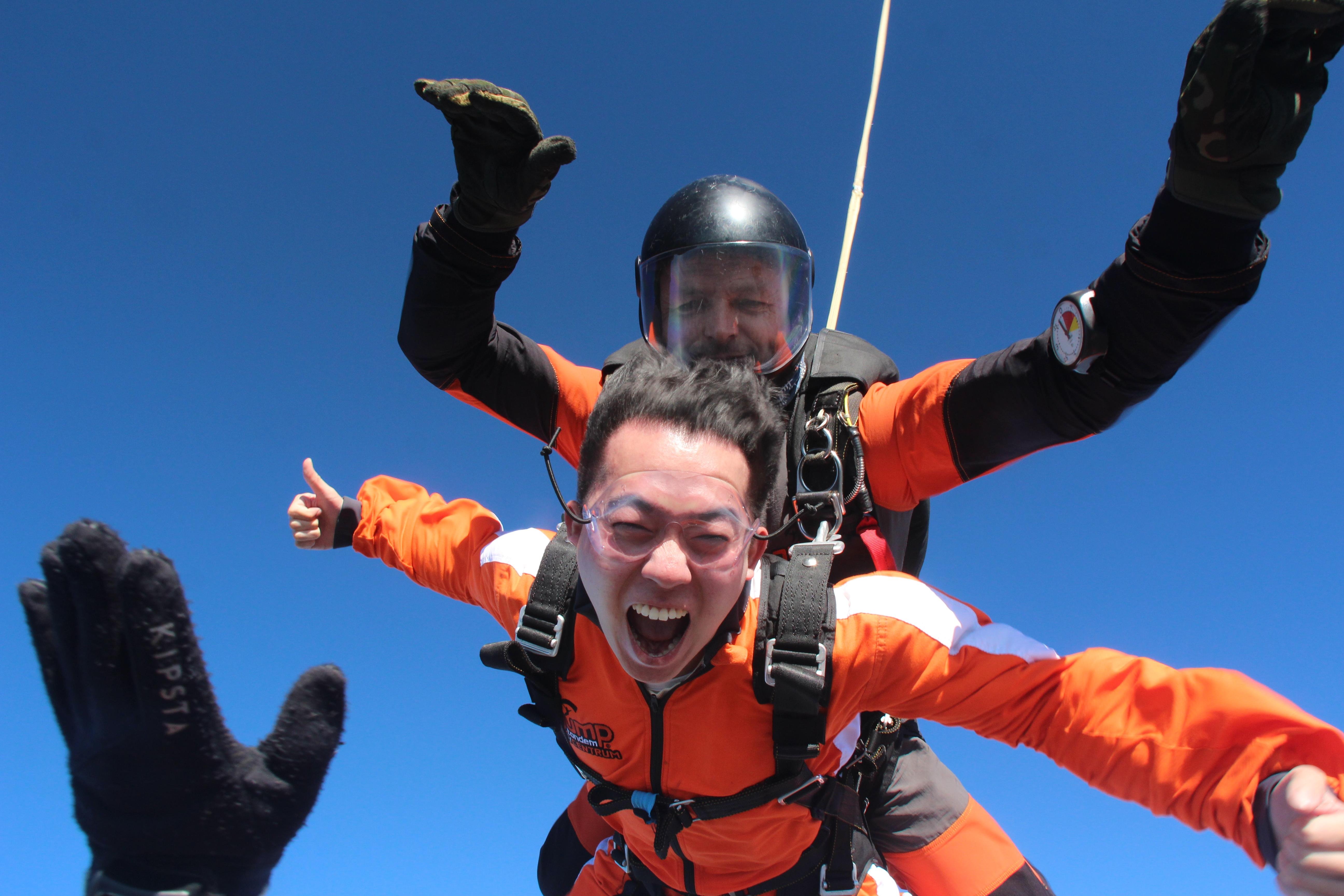 Prague Tandem Skydive from 14,000 Feet with Round-Trip Transfers