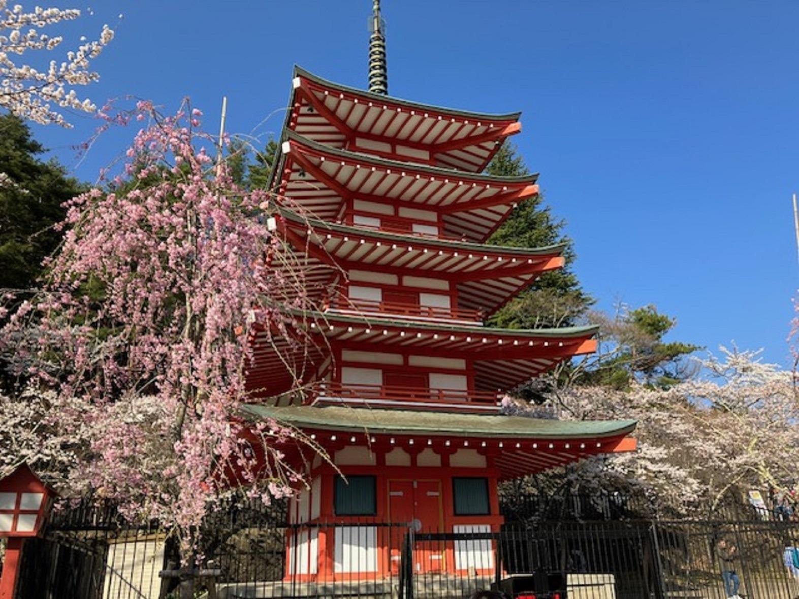 Mt. Fuji, Lake Kawaguchi & Chureito Pagoda Day Trip from Tokyo