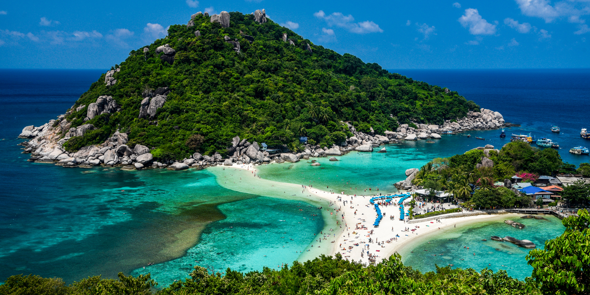 Koh Tao and Nangyuan Snorkeling Speedboat Adventure from Samui