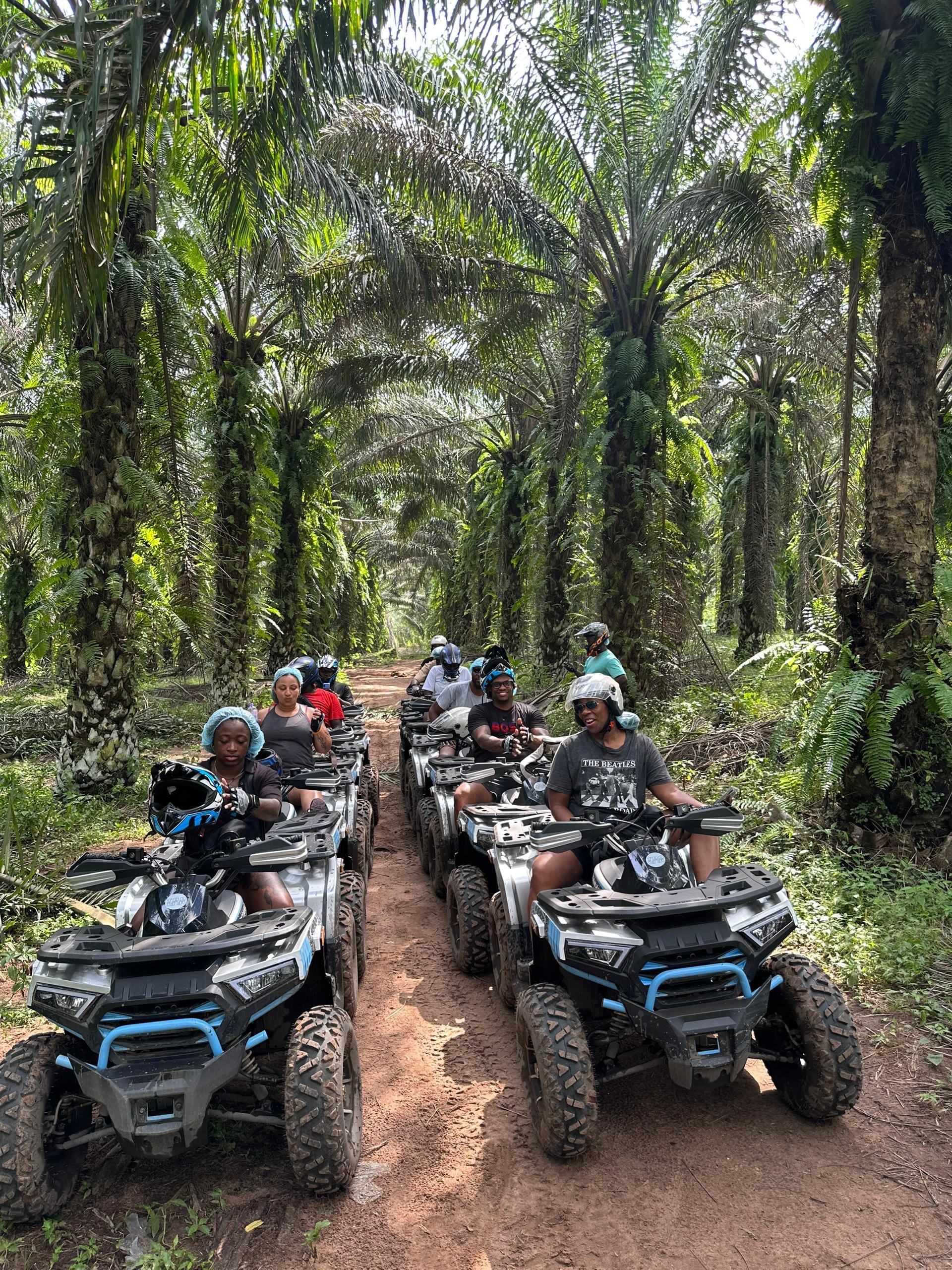 Aburi Gardens, Waterfalls & ATV Adventure