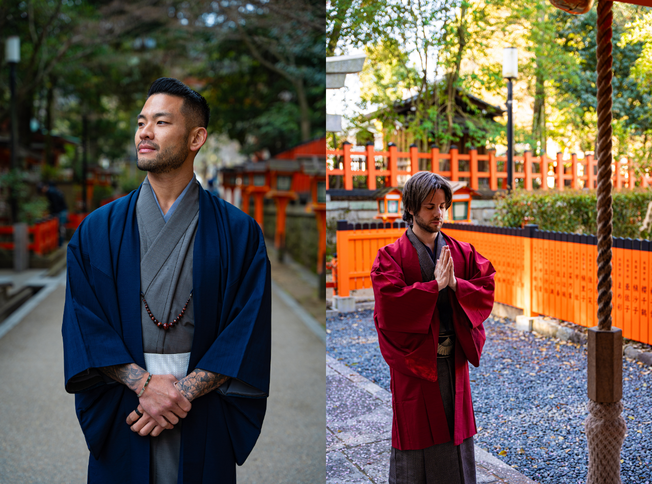 Kyoto: Vestimenta Tradicional com Kimono e Sessão de Fotos Privada