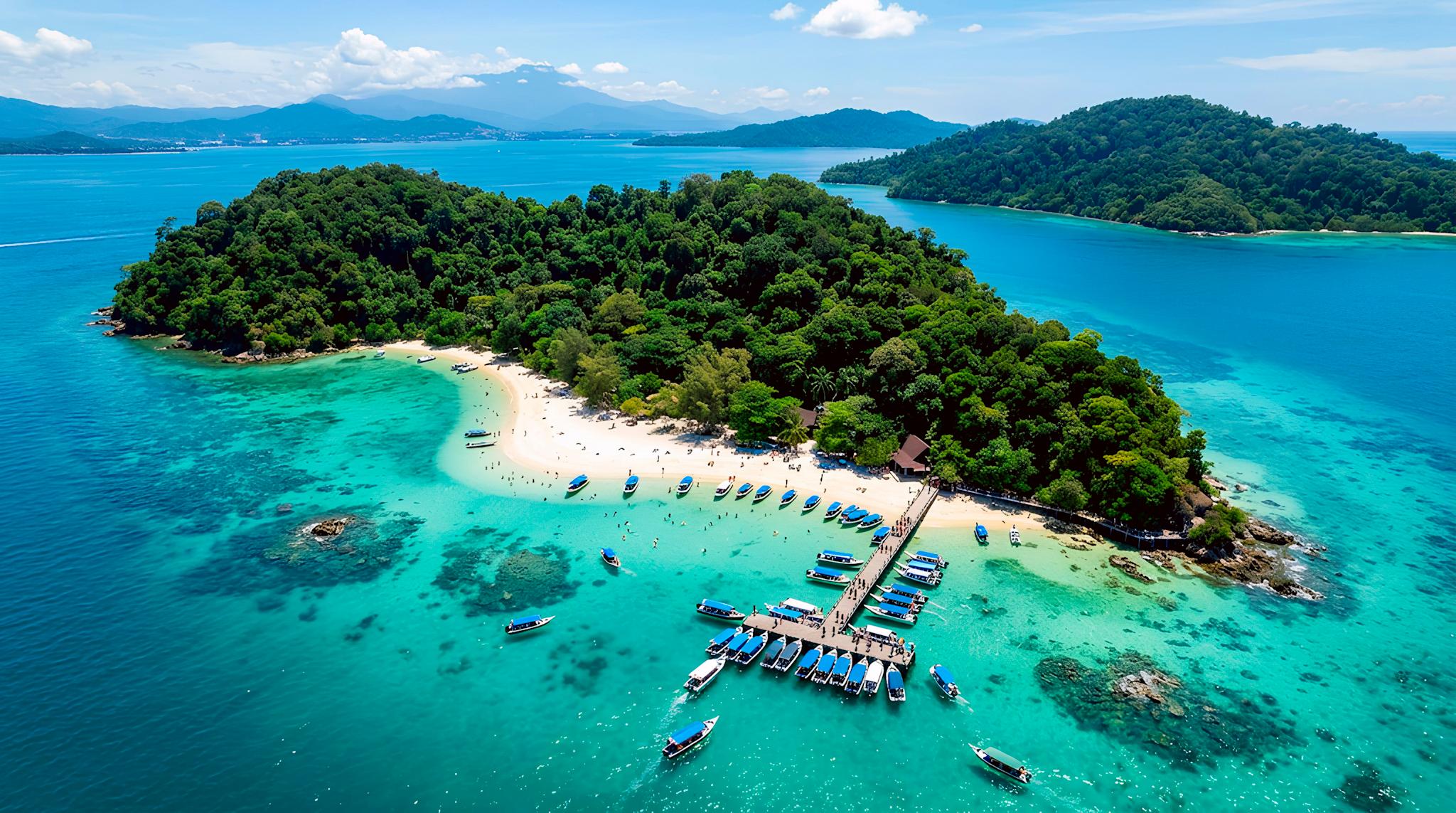 Kota Kinabalu Island Snorkeling Adventure with PADI Guide