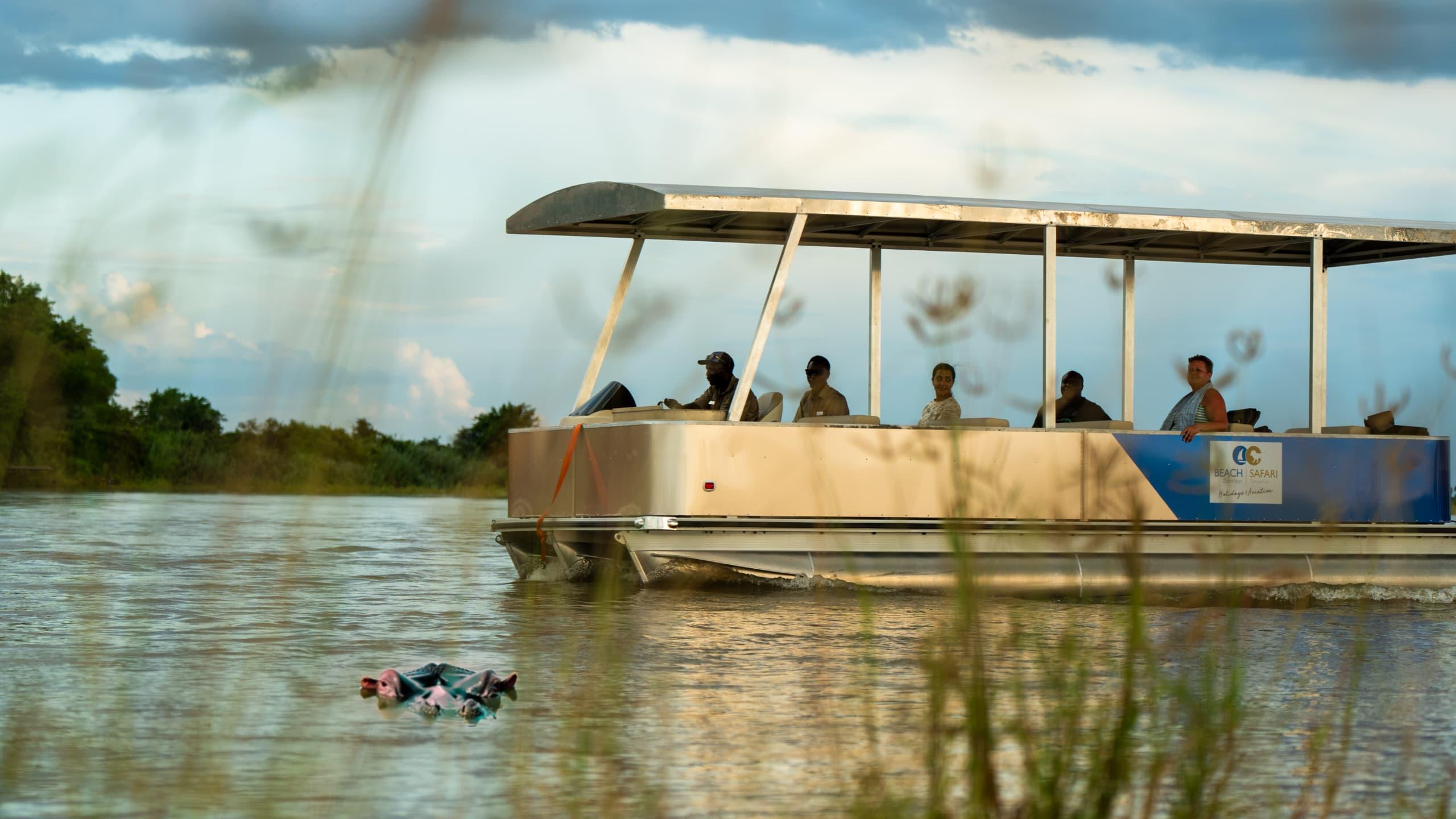 Zanzibar to Selous: 3-Day Safari & River Adventure