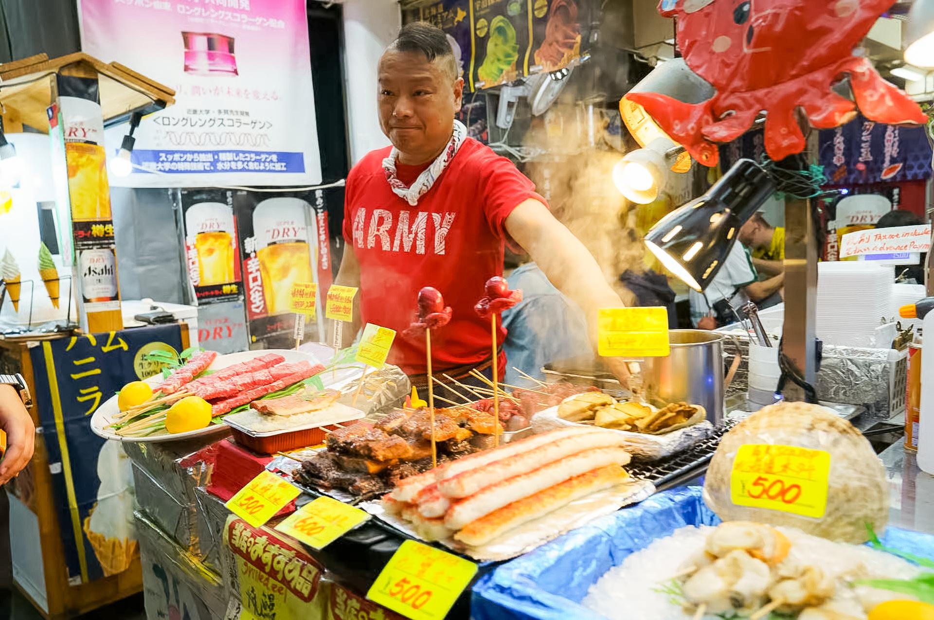 Nishiki Market Food Tour with 7 Tastings