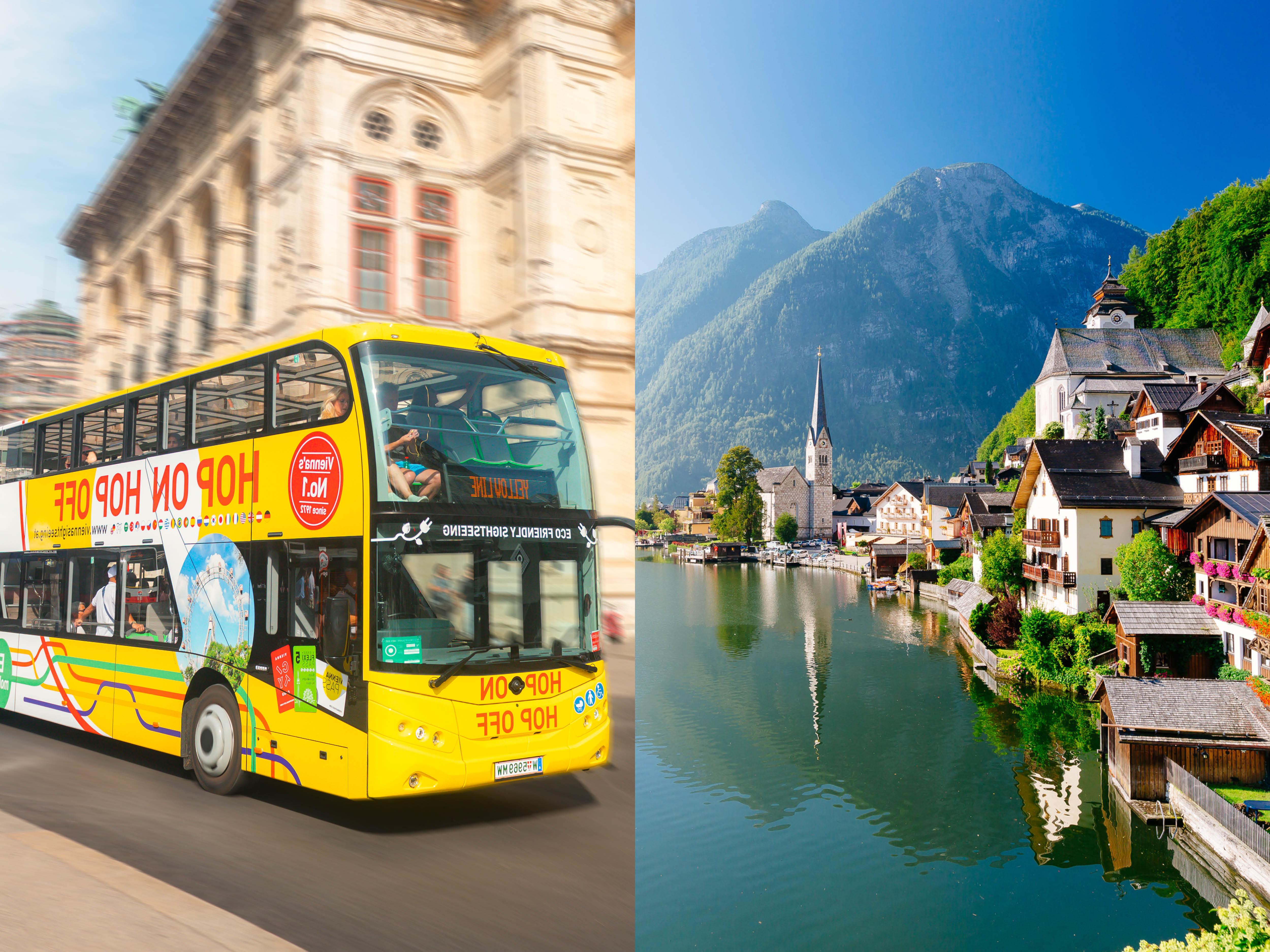 Hallstatt Day Trip with Vienna Hop-On Hop-Off Combo