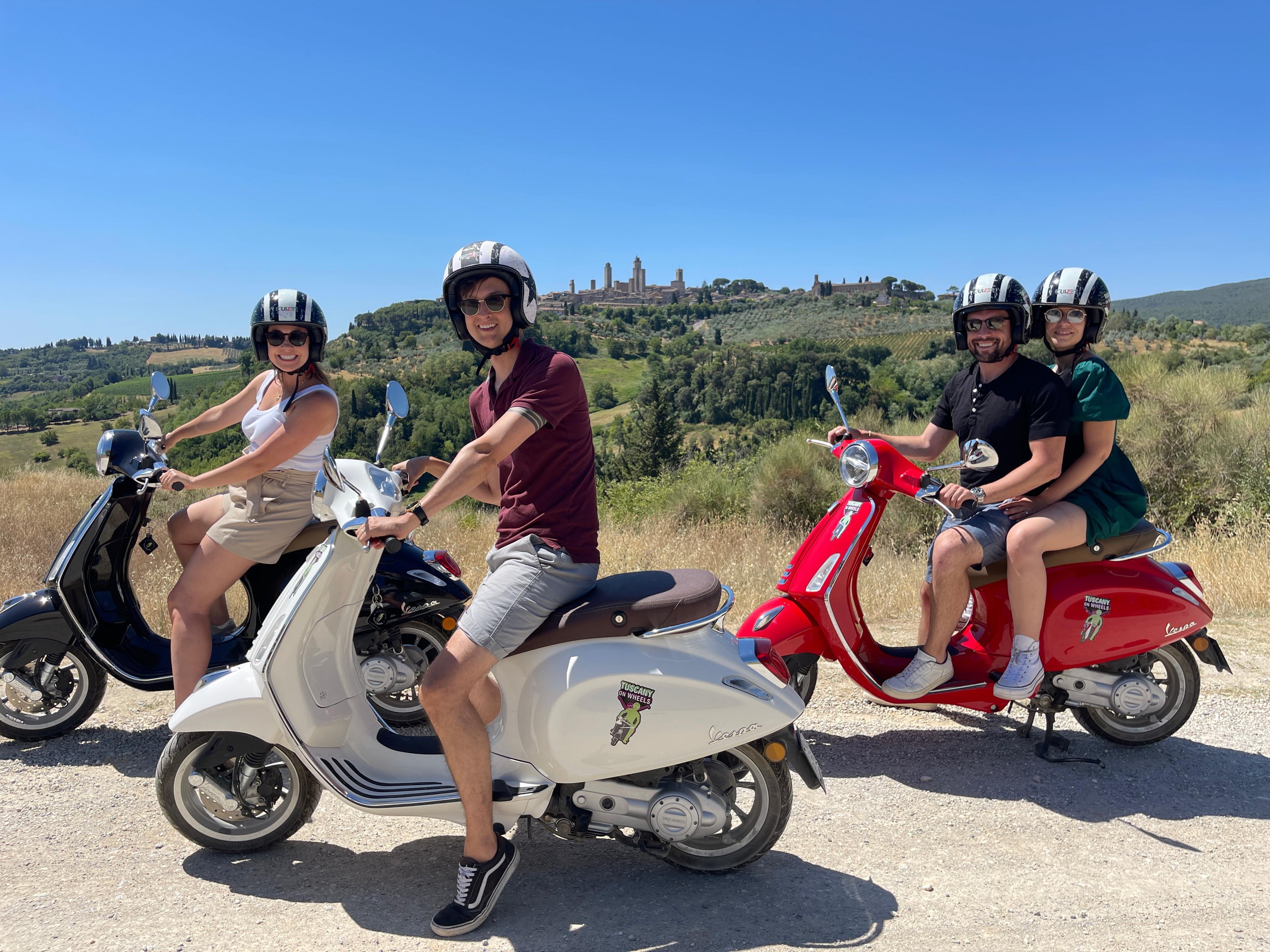 Chianti Vespa Adventure with Winery Lunch