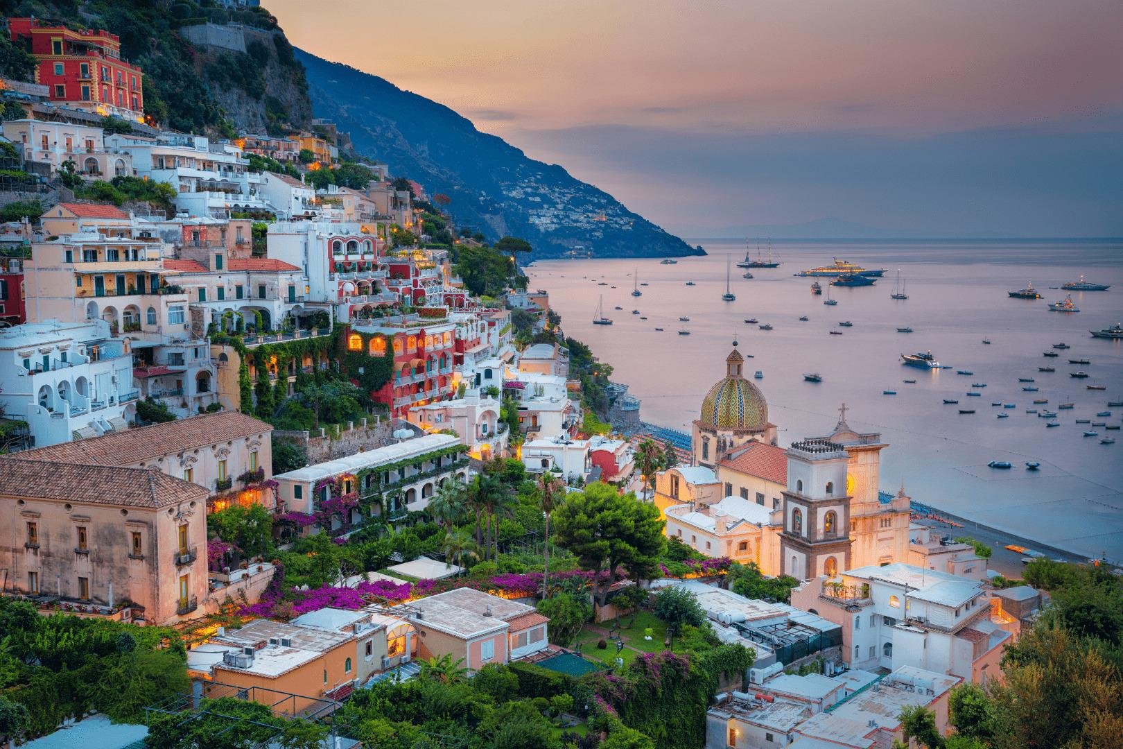 Amalfi Coast Private Sunset Boat Tour from Positano