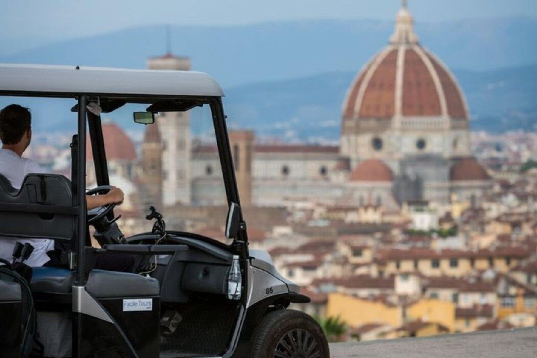 Florence Hills Golf Cart Tour with Piazzale Michelangelo