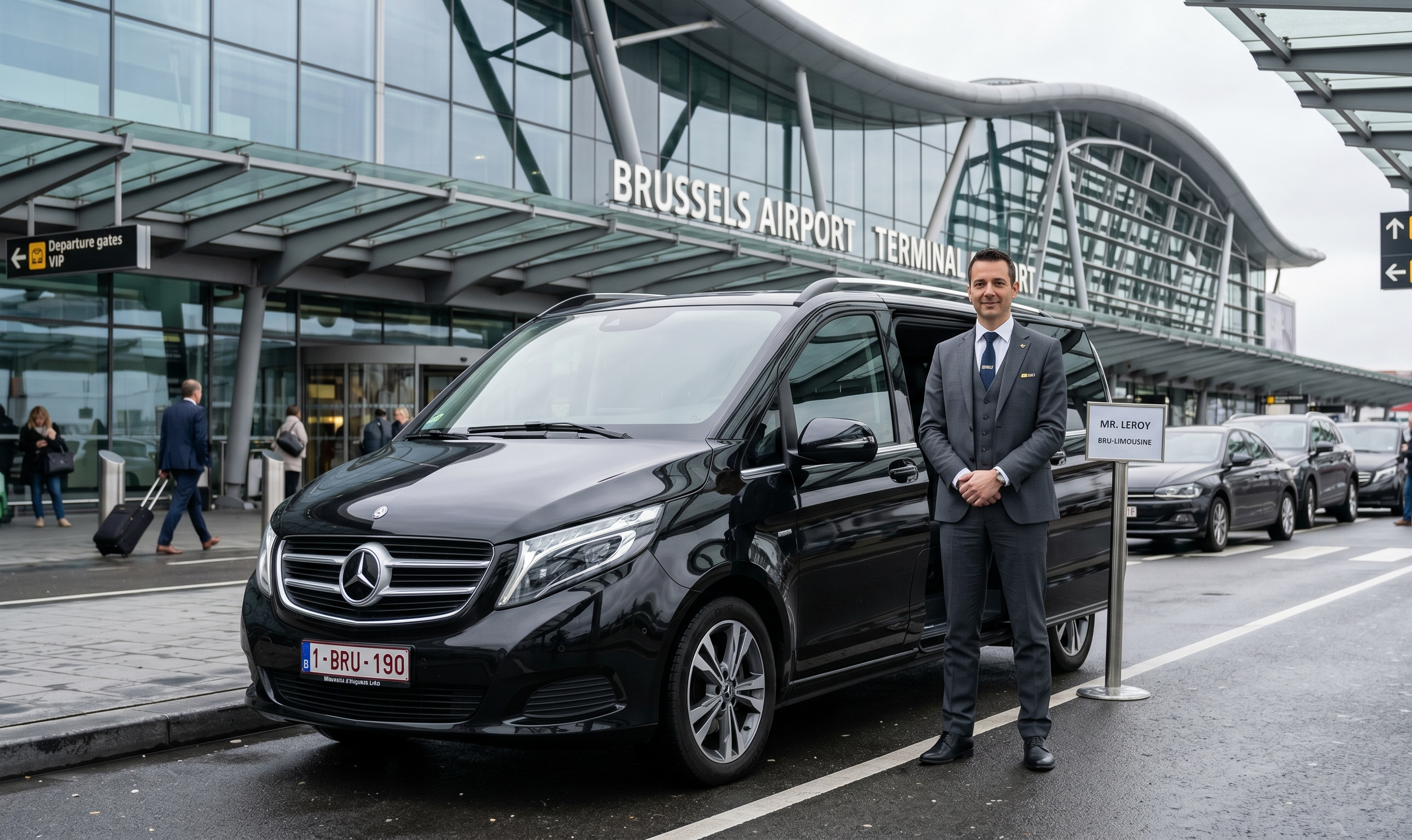 Private Airport Transfer: Brussels City Center & BRU Airport