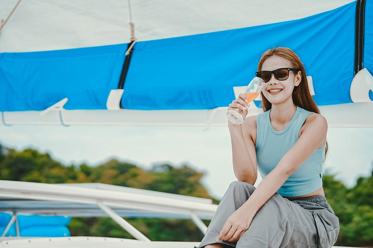 Intimate Catamaran Cruise: Coral & Racha Islands