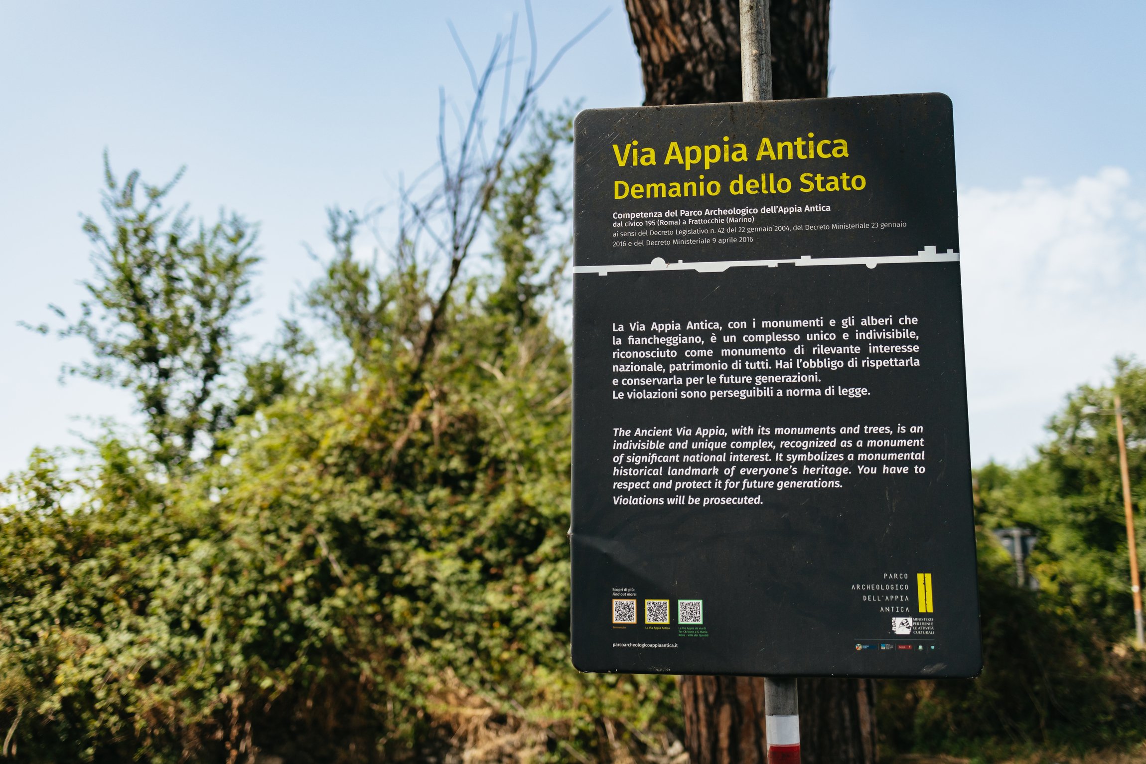 Appia Antica bike rental Rome self guided Appian Way cycling — image 5