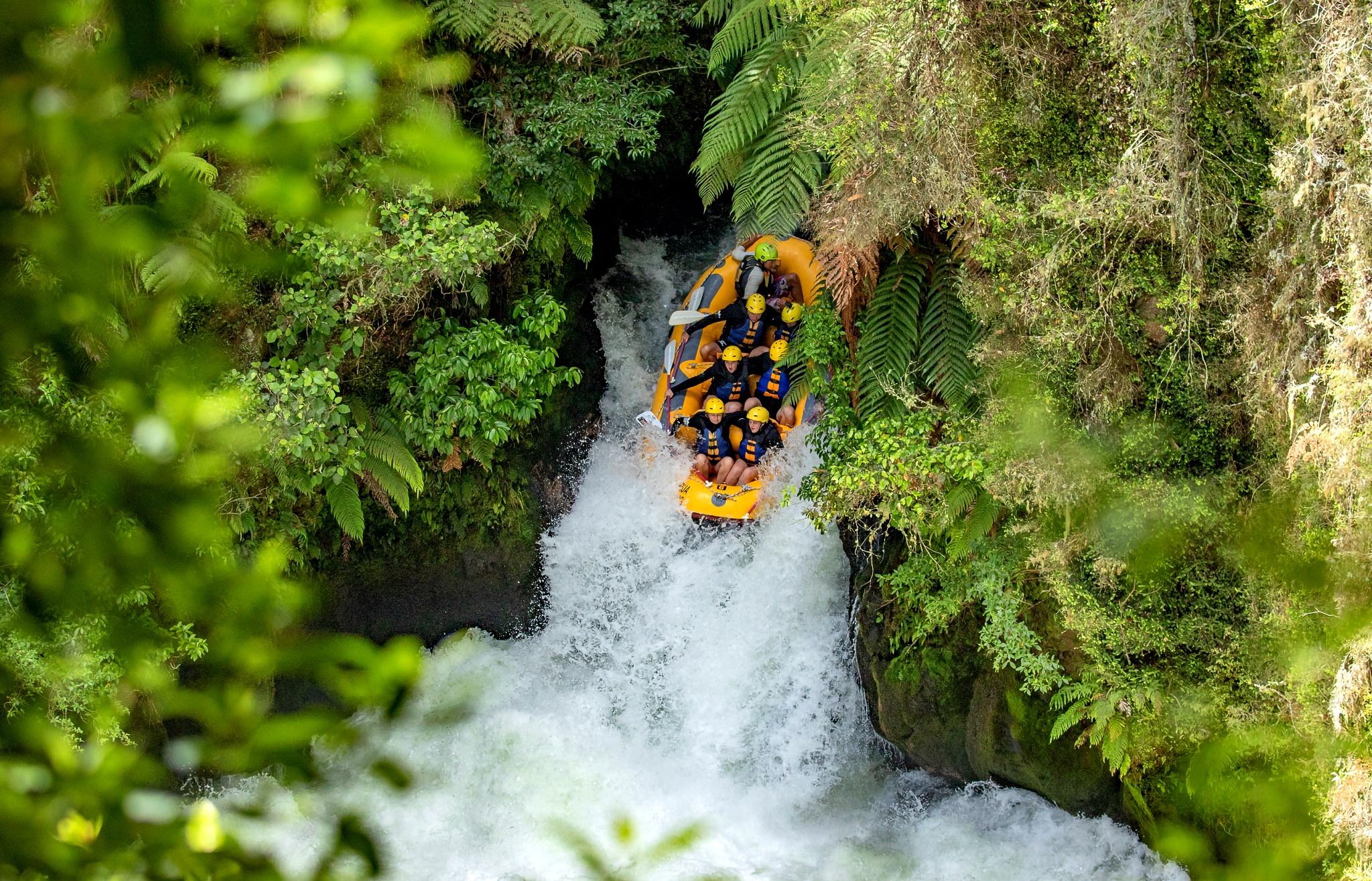 Kaituna River Whitewater Rafting near Rotorua