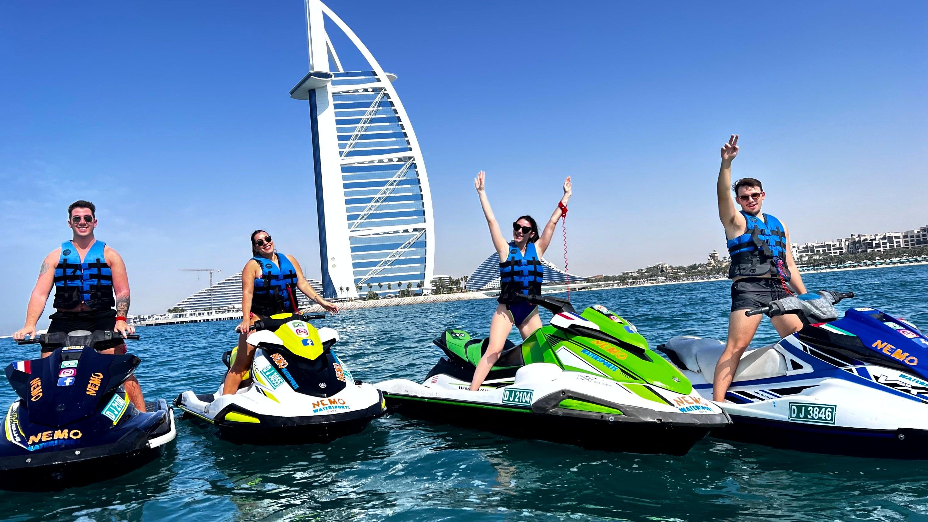 Dubai Jet Ski Adventure: Burj Al Arab & Jumeirah Beach