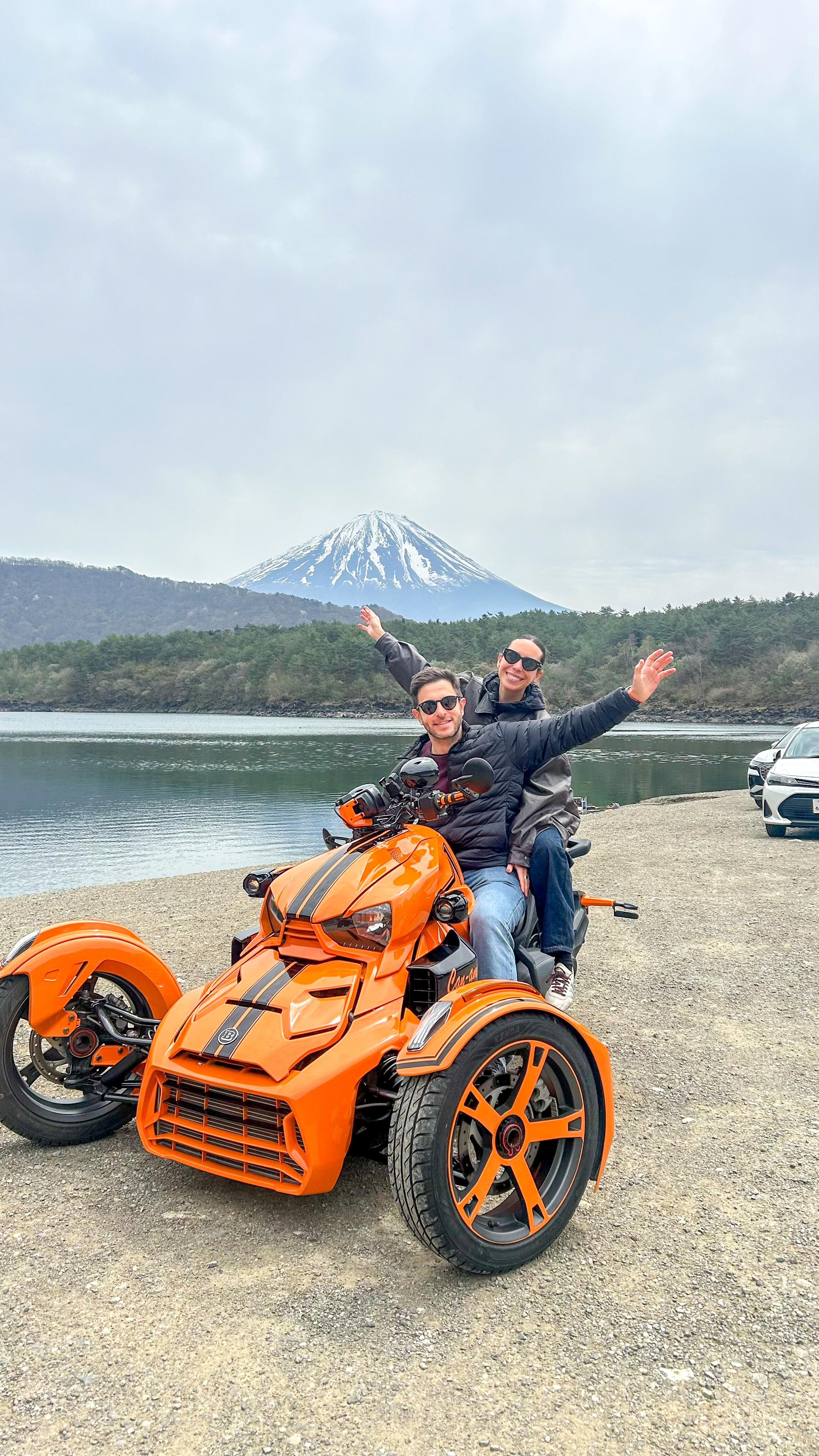 Mt. Fuji Guided Can-Am Trike Experience