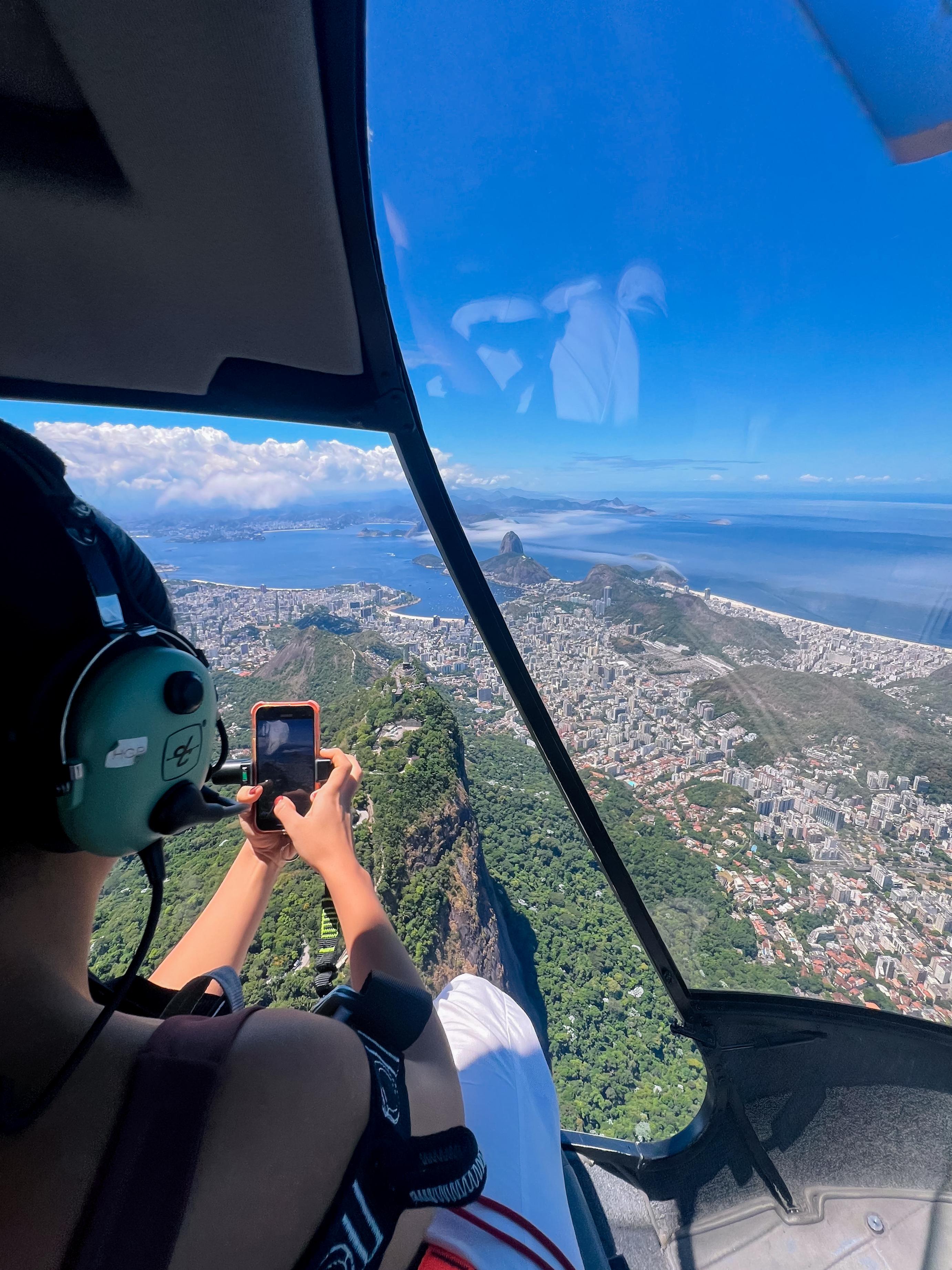 Rio de Janeiro Doorless Helicopter Adventure