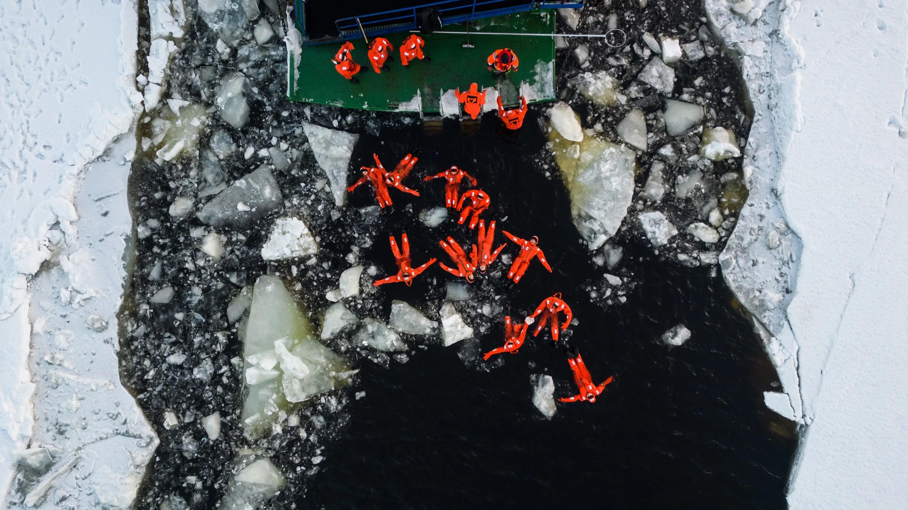 Arctic Icebreaker Cruise: Float & Walk on Frozen Sea