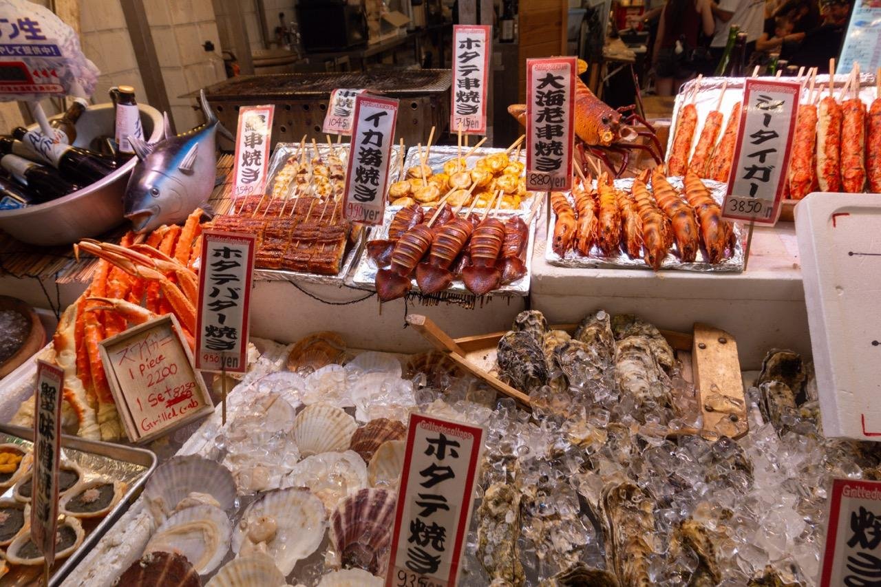Tour culinaire du marché de Nishiki et promenade guidée dans Gion