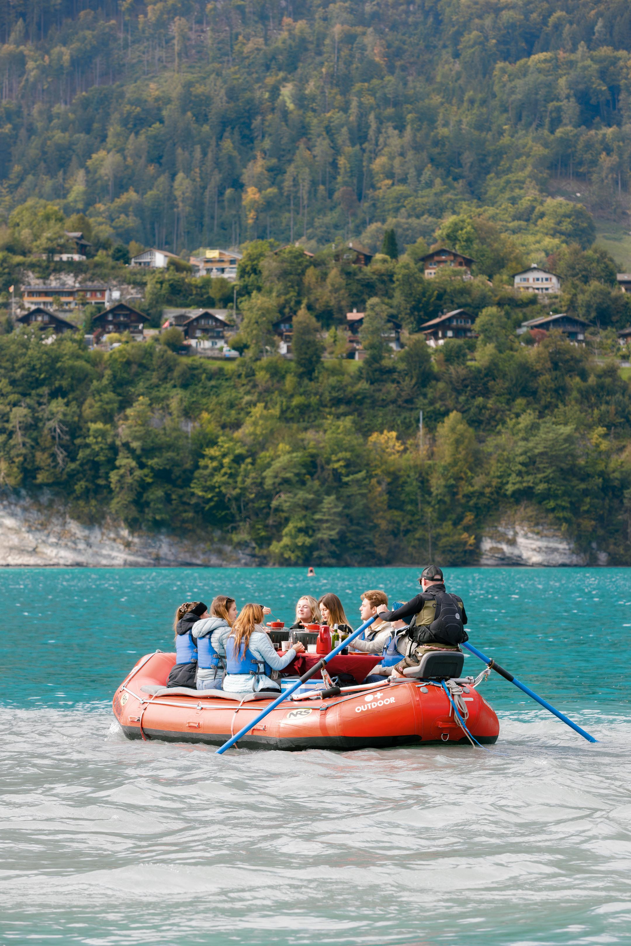 Chocolate Fondue Floating Experience in Interlaken