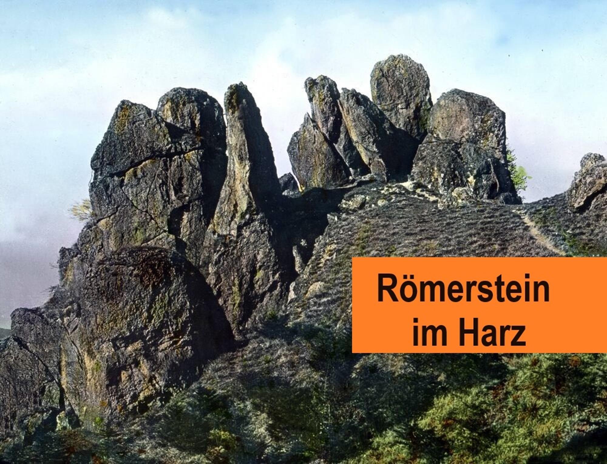 Klettern am Naturfelsen im Harz