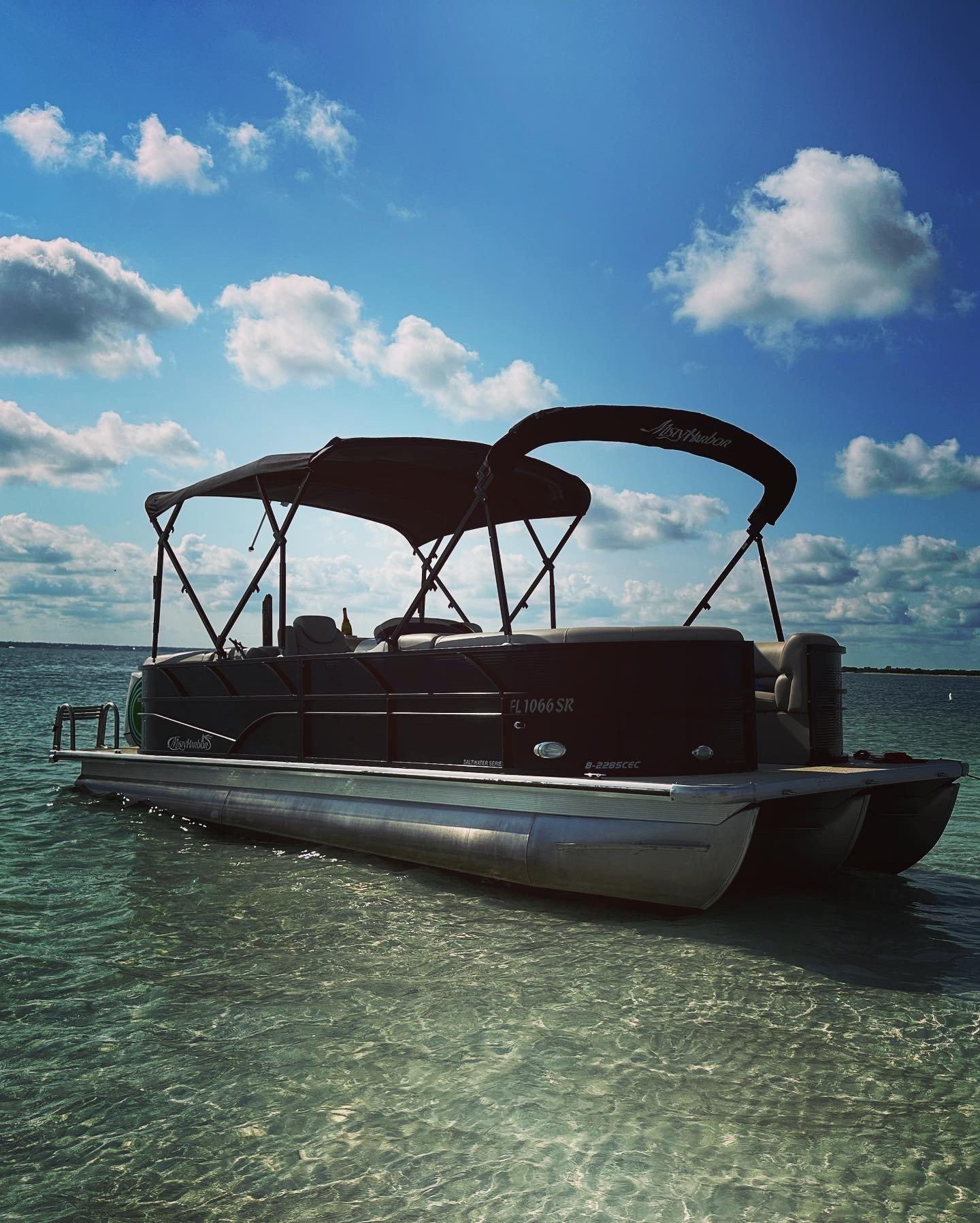 Private Pontoon Charter to Gulf Coast Islands