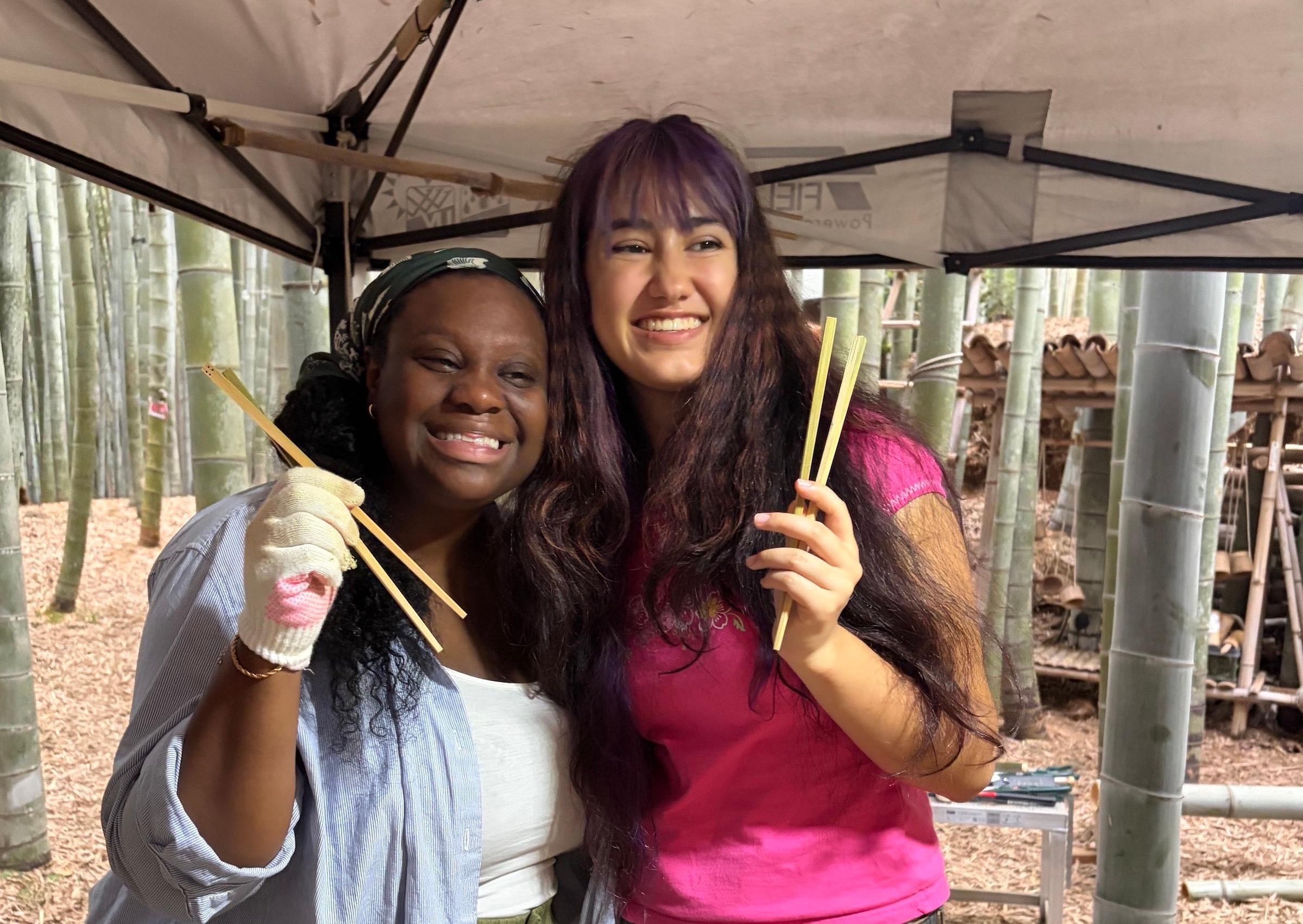 Kyoto Private Bamboo Garden Craft Workshop