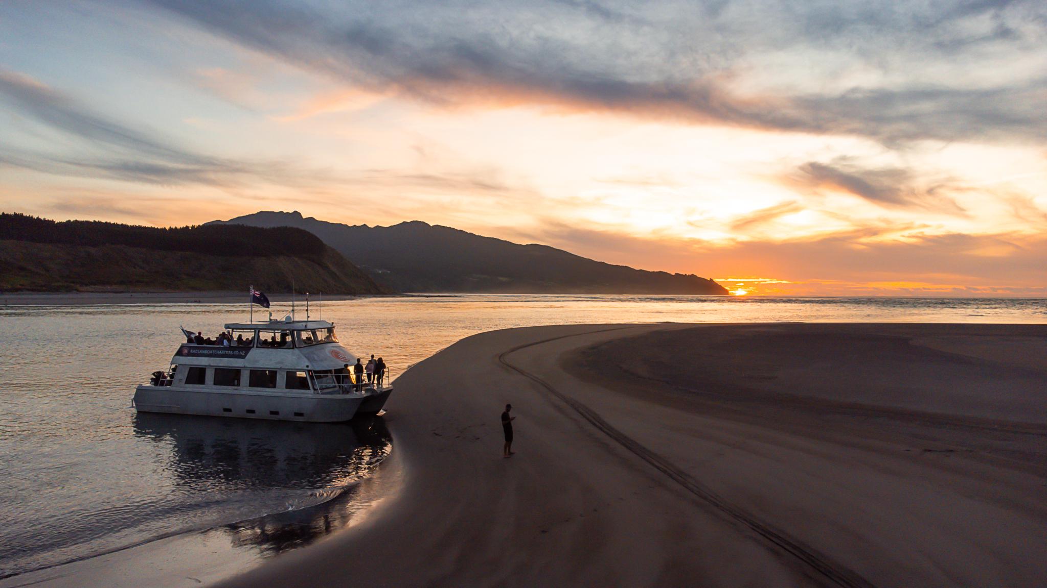 Whaingaroa Harbour Sunset Cruise