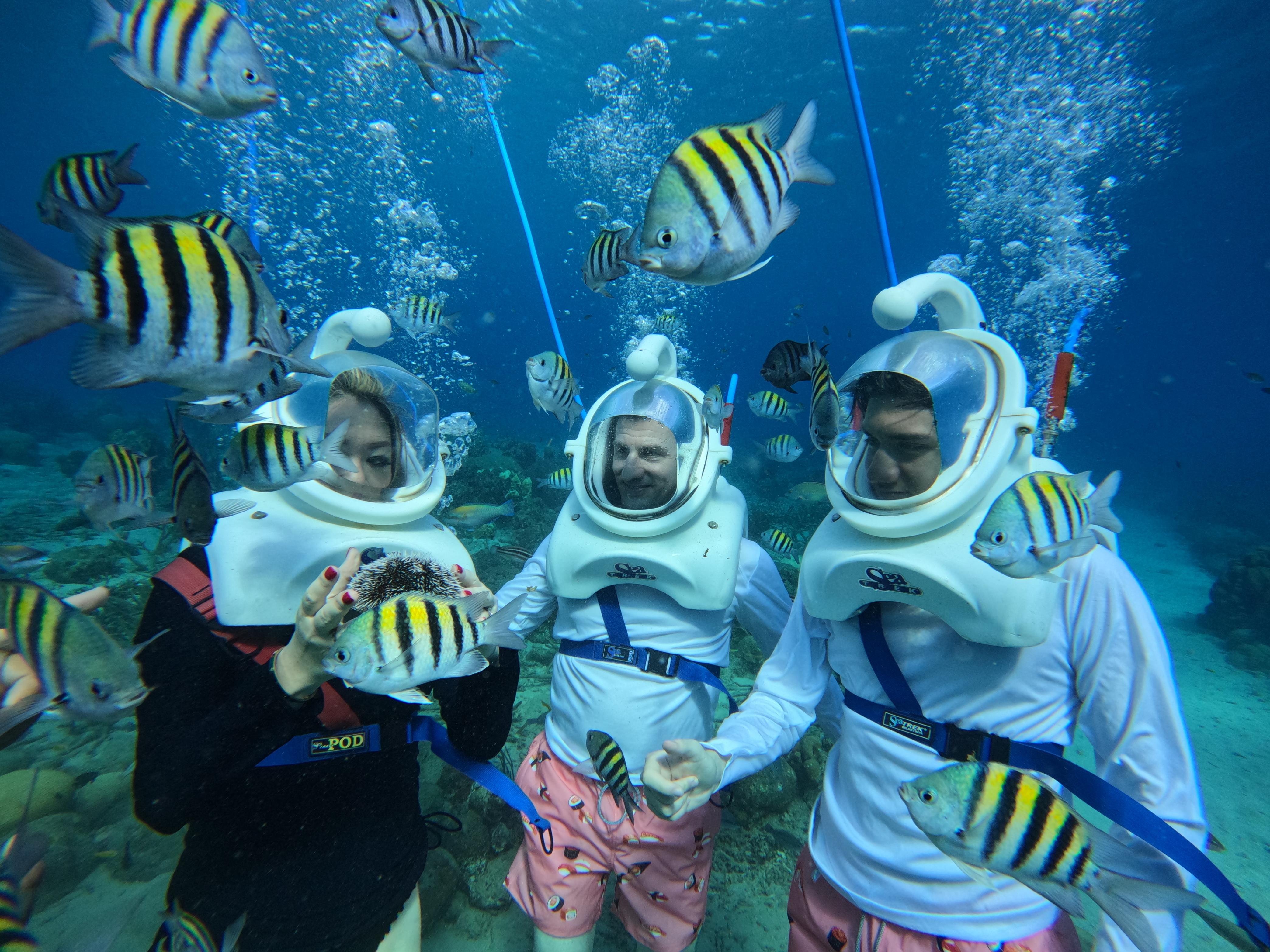 Underwater Walking Adventure in Willemstad