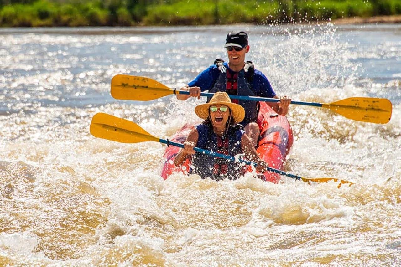 Colorado River Midday Rafting with Riverside BBQ