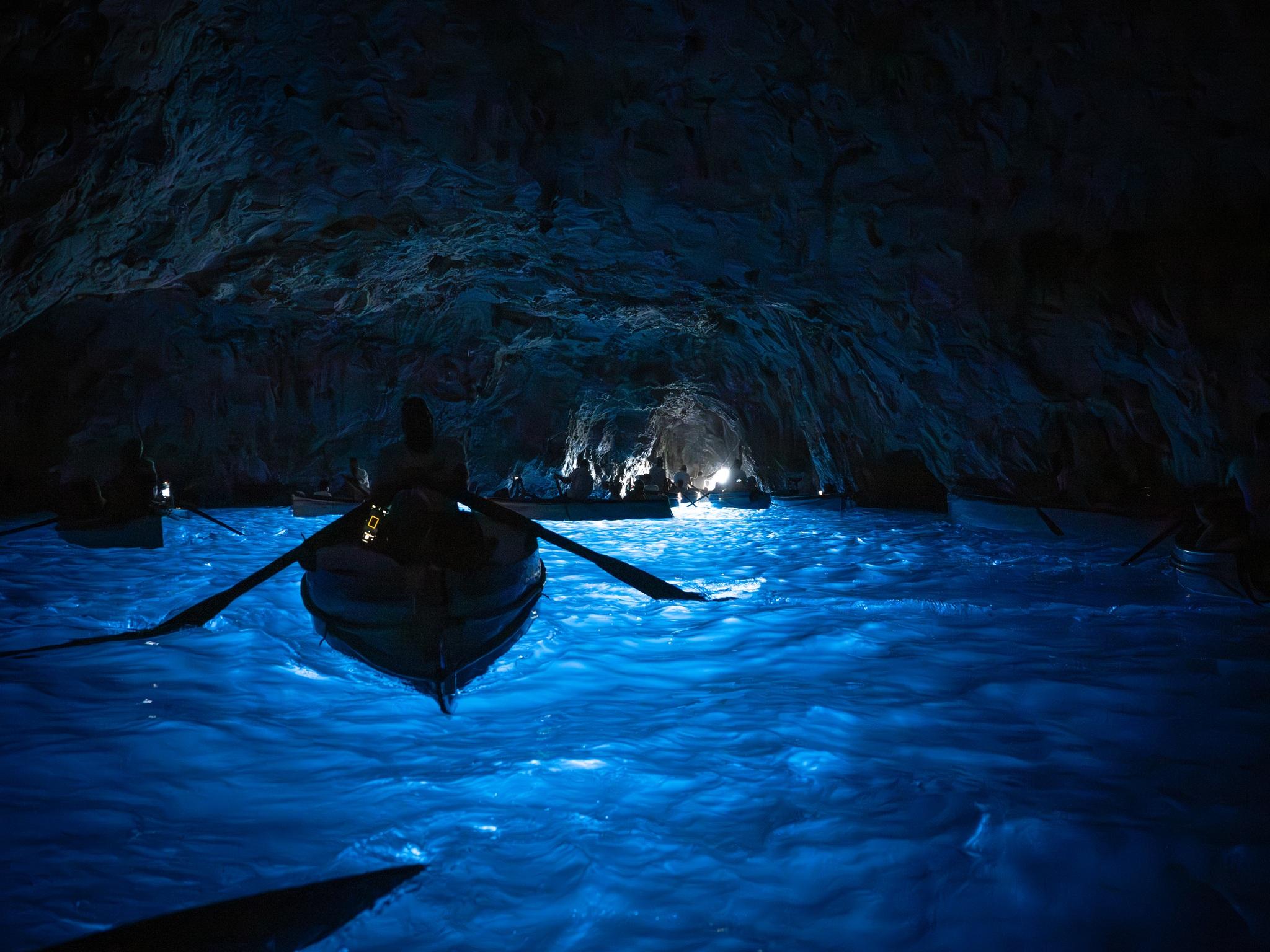Capri, Anacapri & Blue Grotto Group Day Tour from Naples