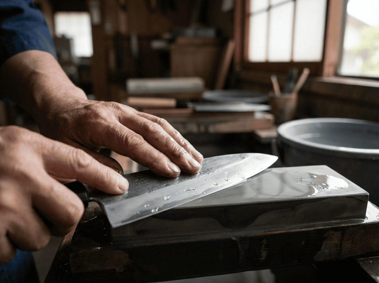 Kyoto Knife Sharpening Workshop with Local Expert
