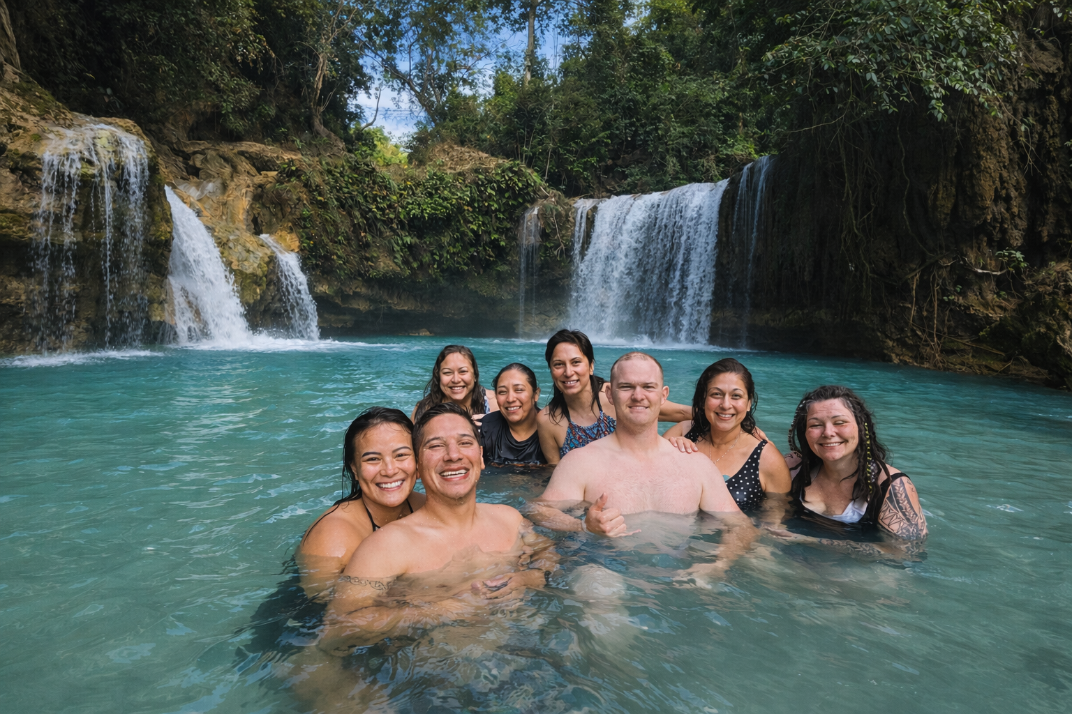 Moalboal Sardine Run & Kawasan Falls Canyoneering Day Tour from Cebu
