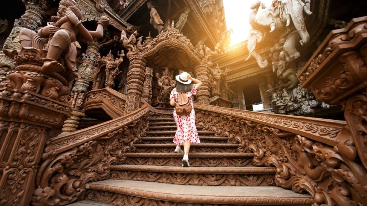 Laem Chabang Port: Sanctuary of Truth & Ethical Elephant Sanctuary Day Tour
