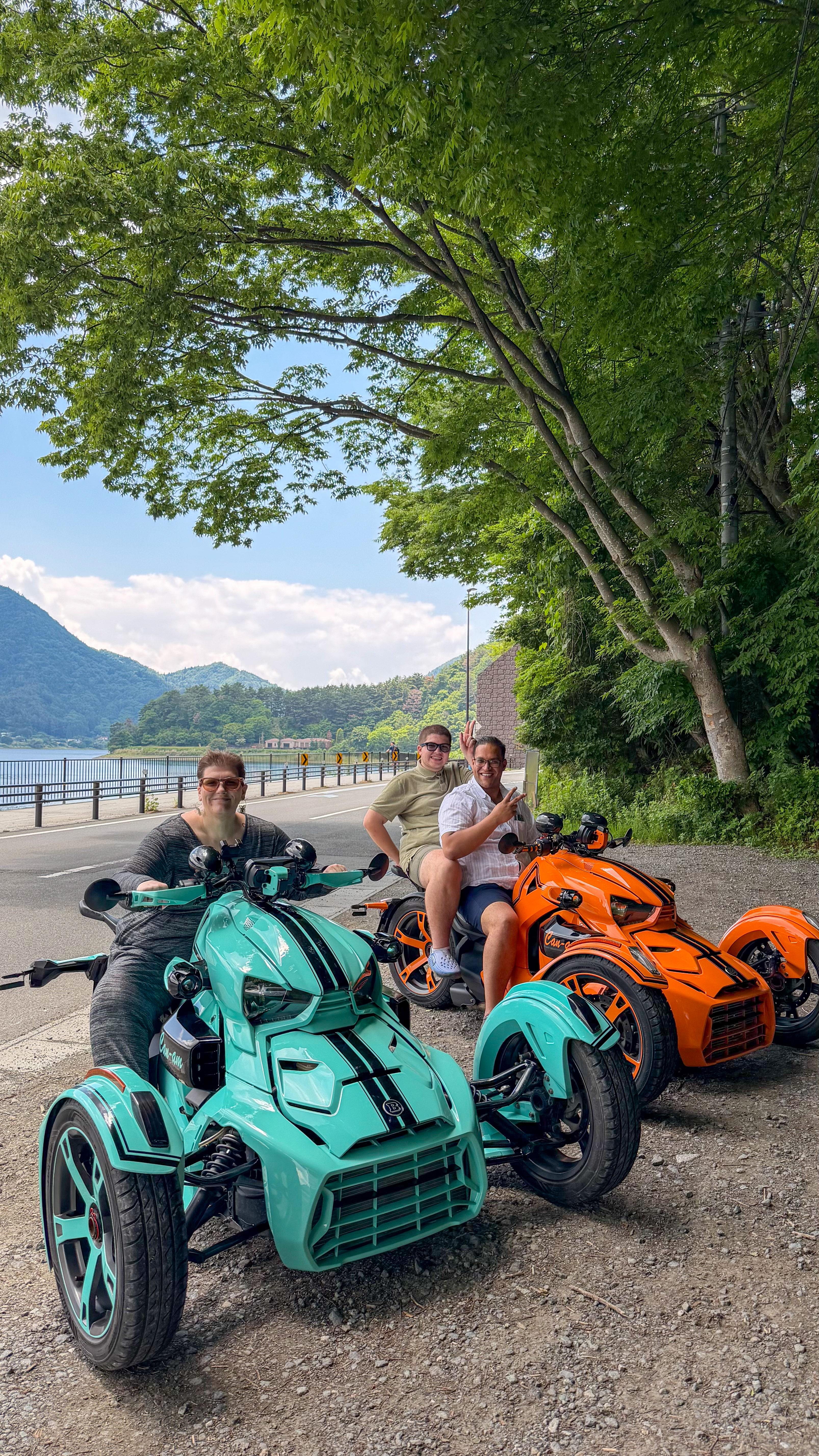 Mt. Fuji Guided Can-Am Trike Experience