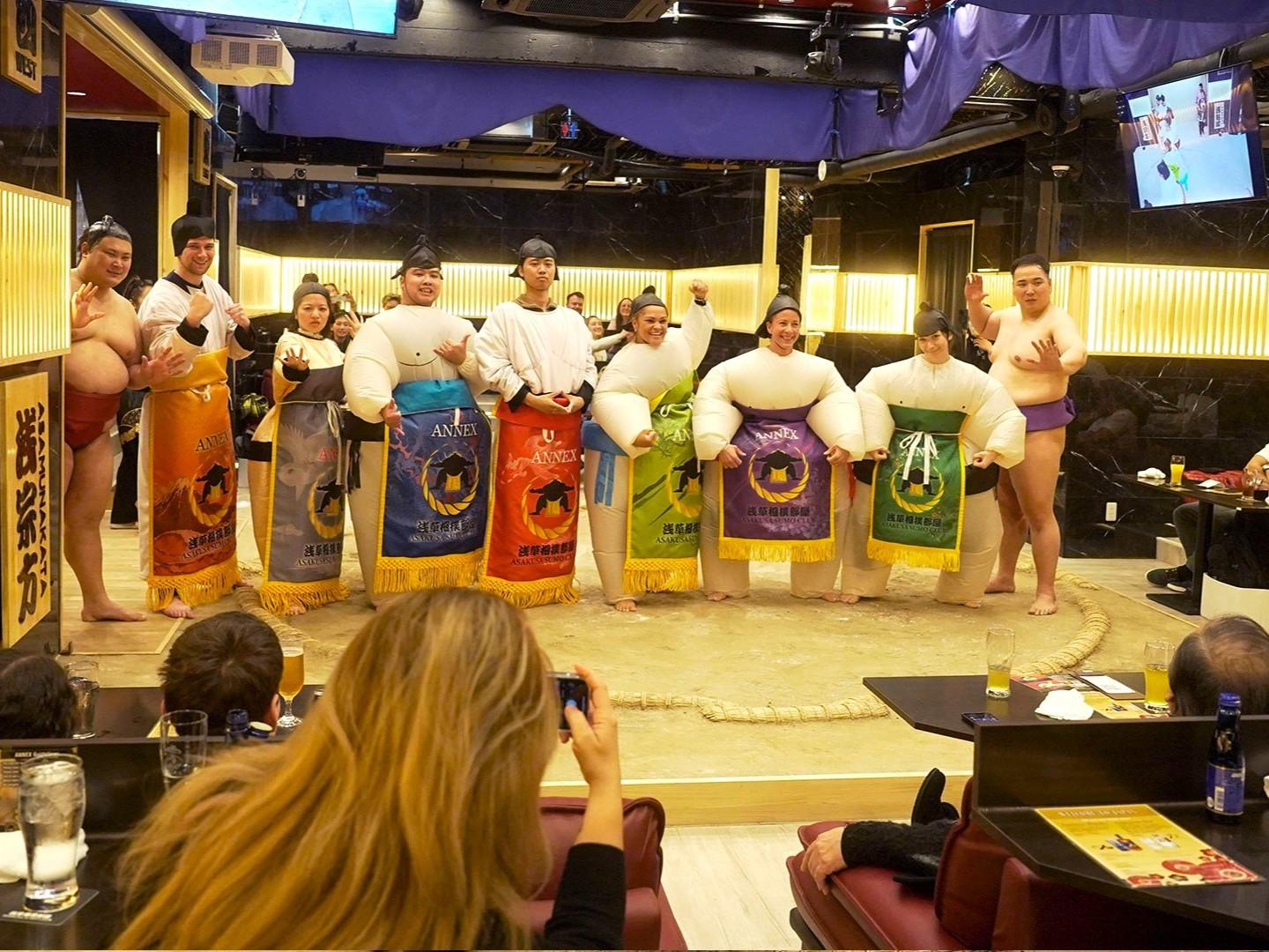Luxury Sumo Show Experience with Wagyu Dinner in Tokyo