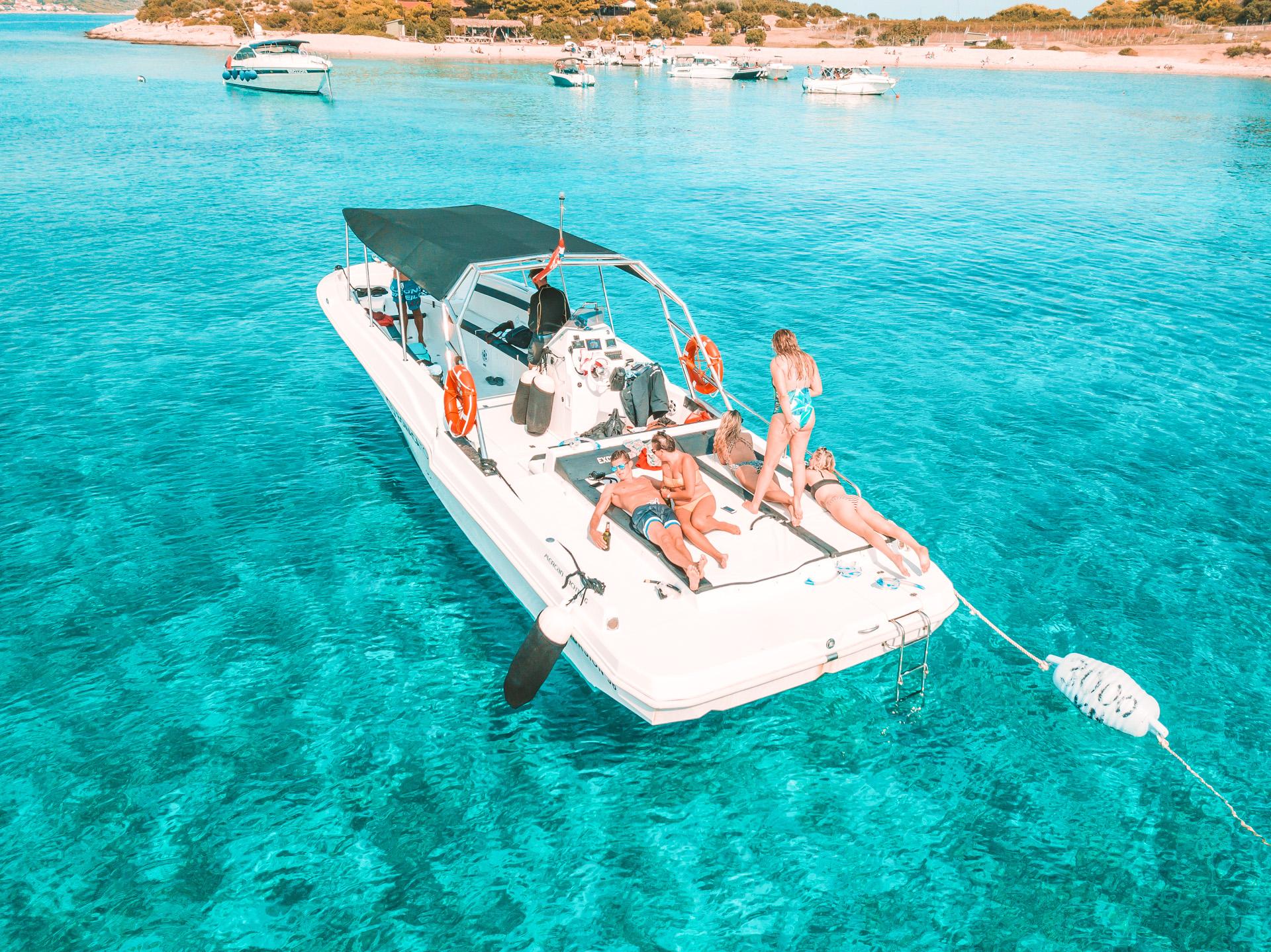 Three-Island Speedboat Tour from Split or Trogir