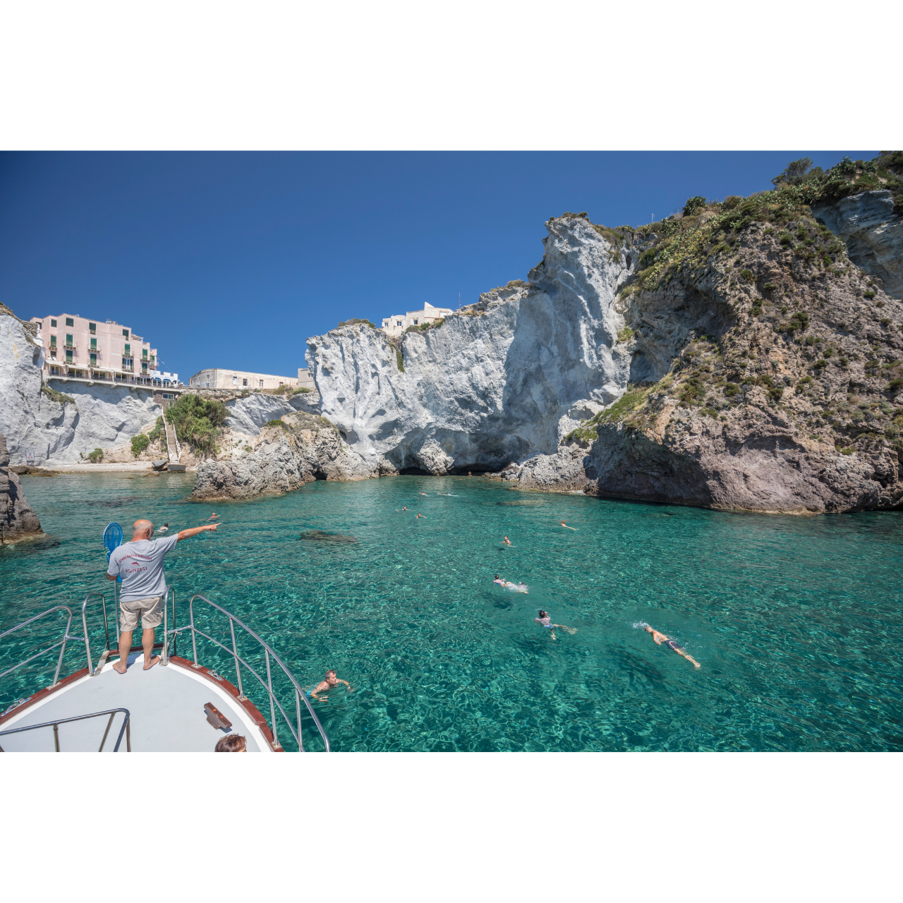 Ponza Island Coastal Circuit by Boat