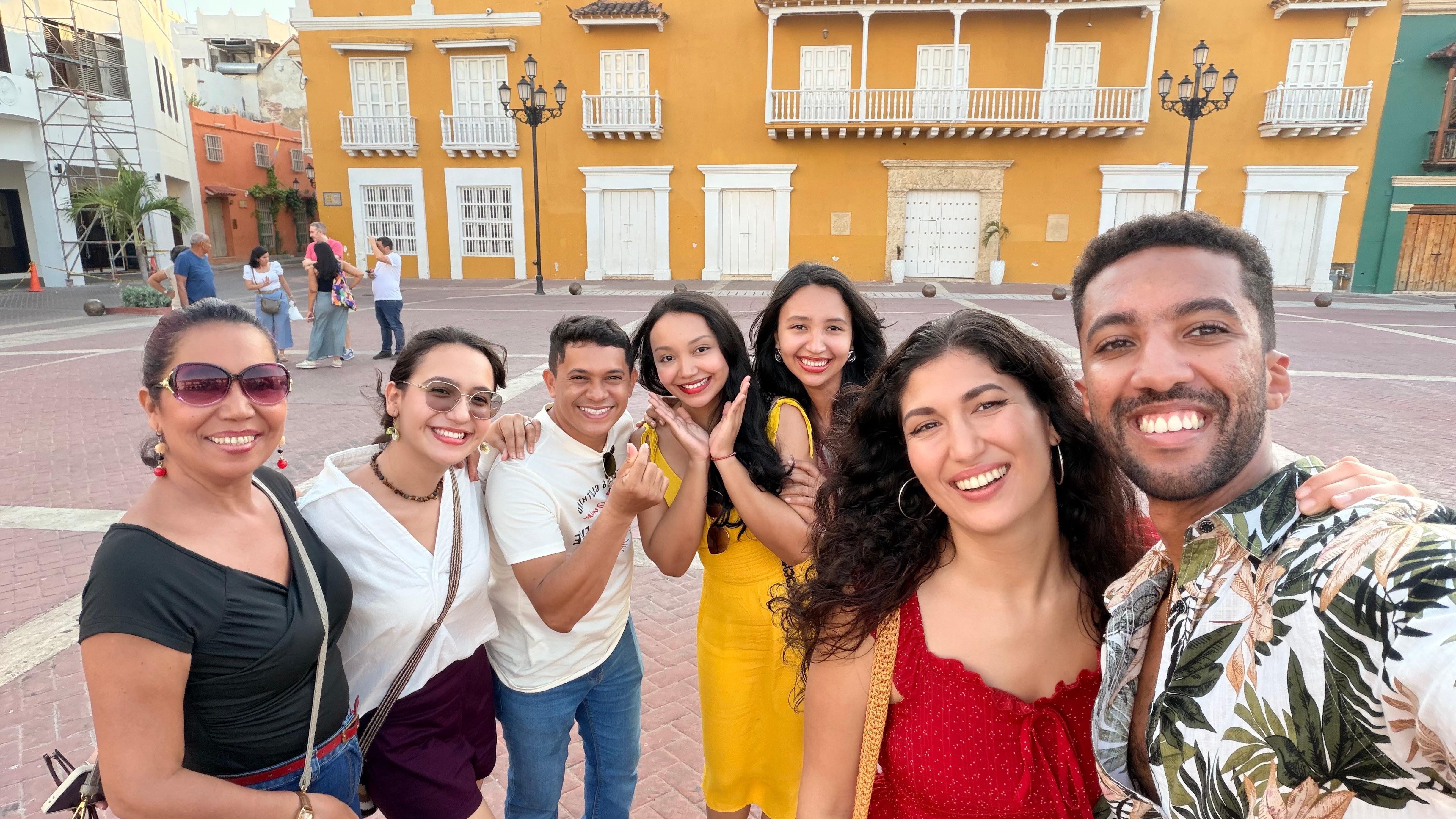 Cartagena Historic Walking Tour & Pirate Ship Sunset Cruise