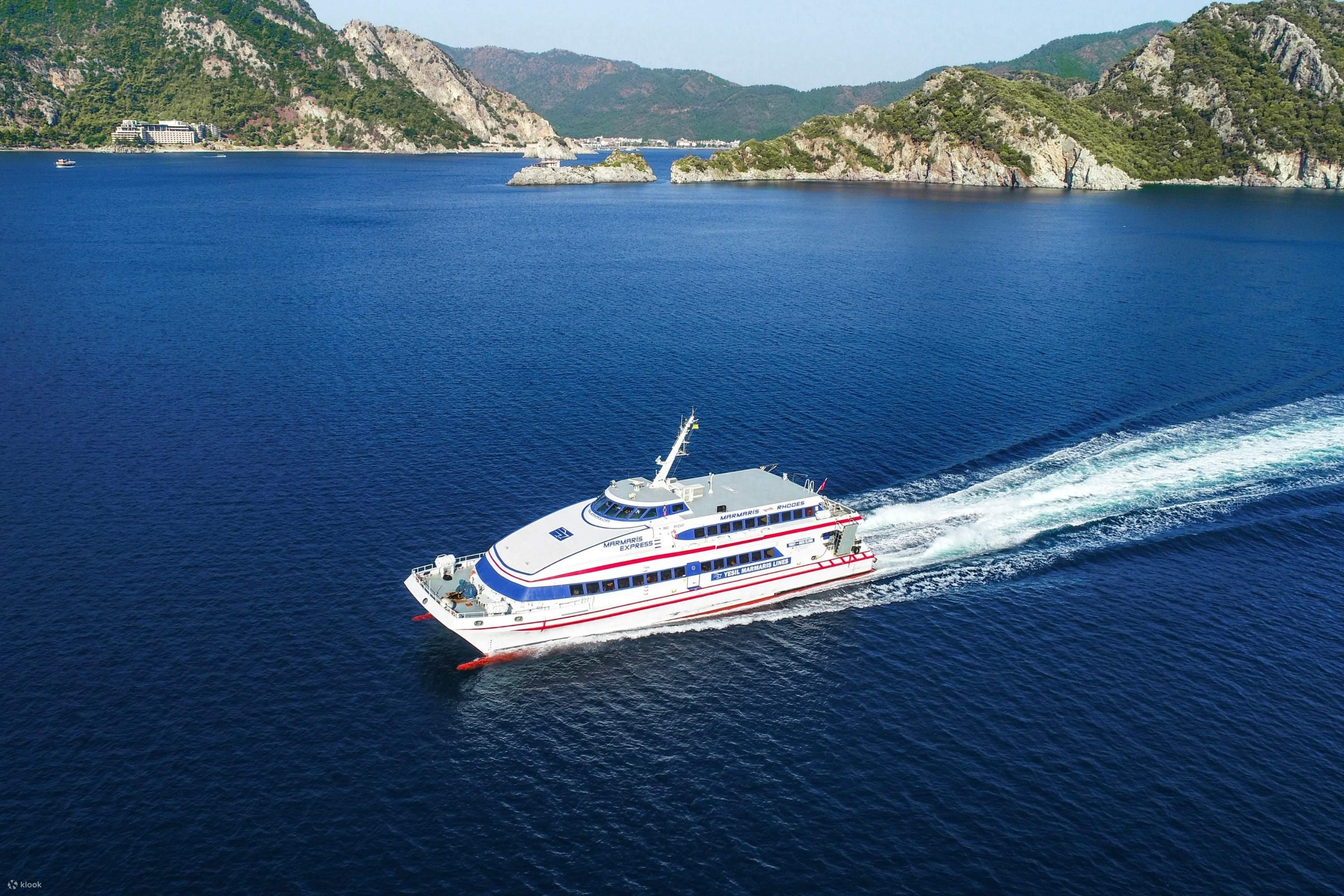 Rhodes Day Trip from Marmaris with Ferry & Transfers