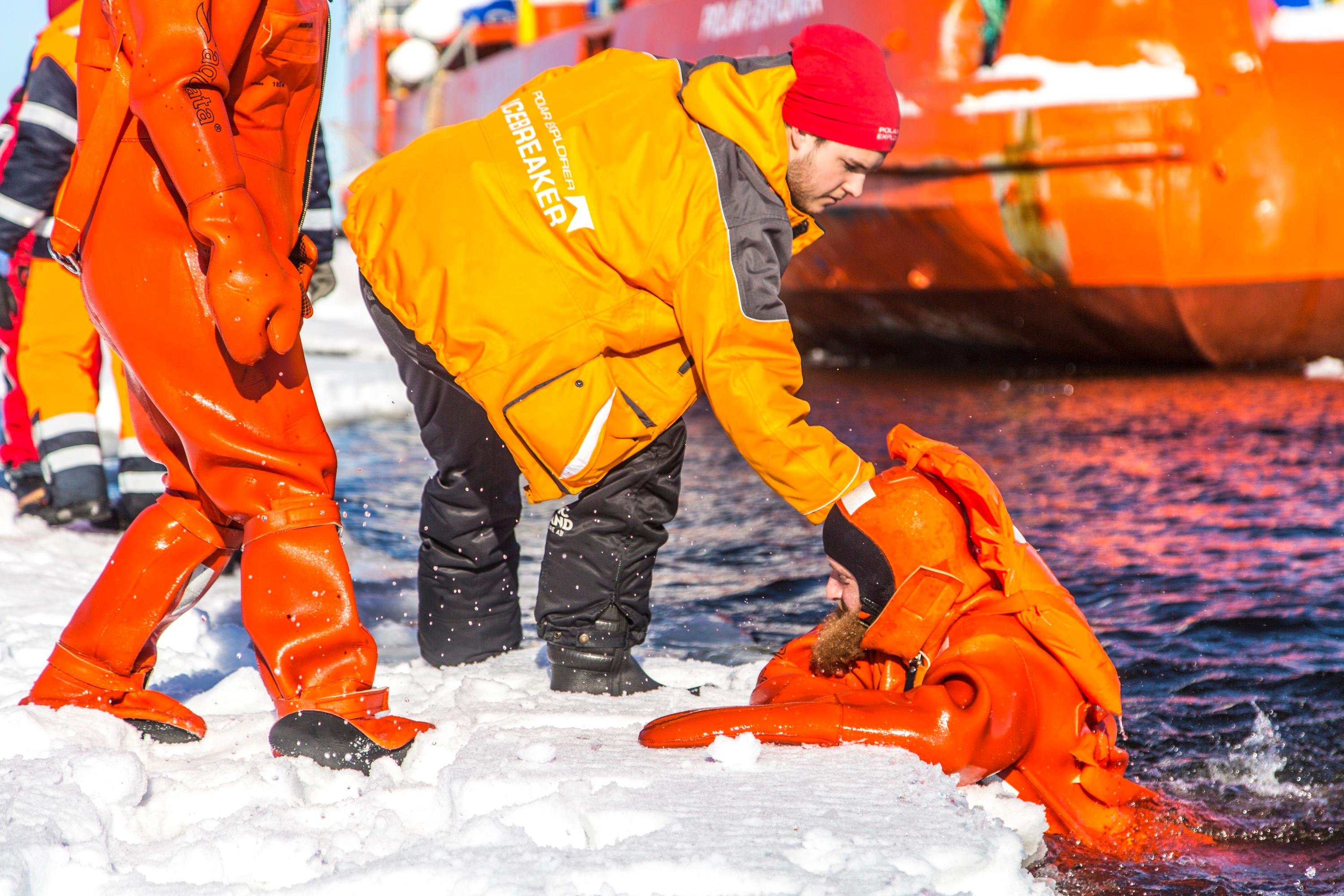 Arctic Icebreaker Cruise: Float & Walk on Frozen Sea